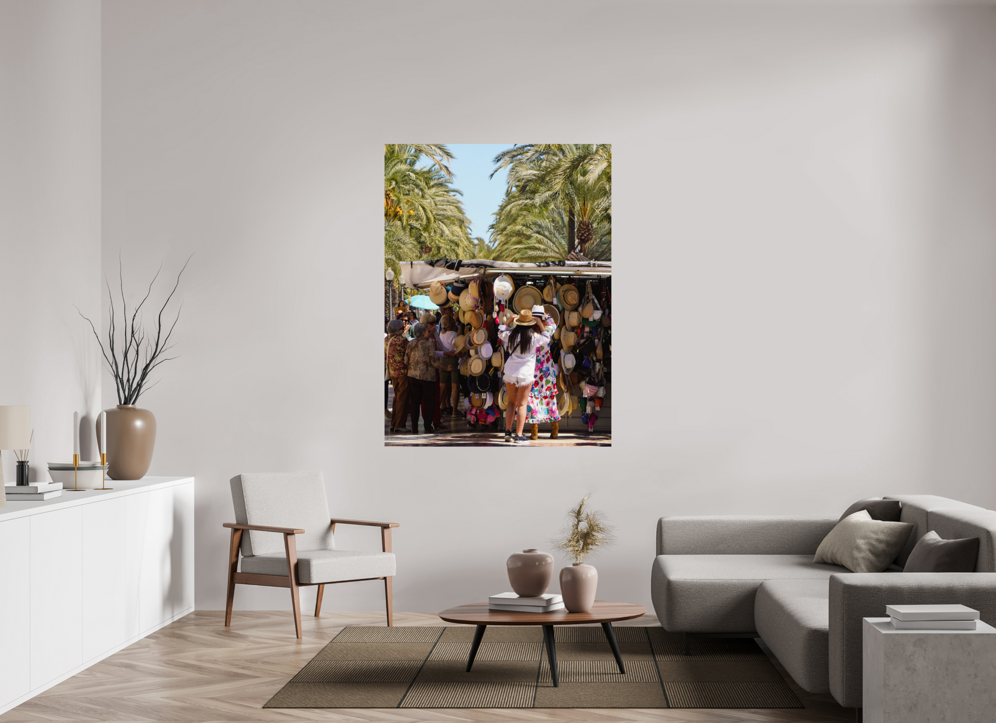 120 x 160 cm, Photo Print On Fuji Crystal DP II Trying on summer