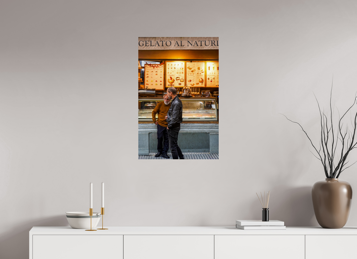 50 x 76 cm, Photo Print On Fuji Crystal DP II Gelato in Antwerp