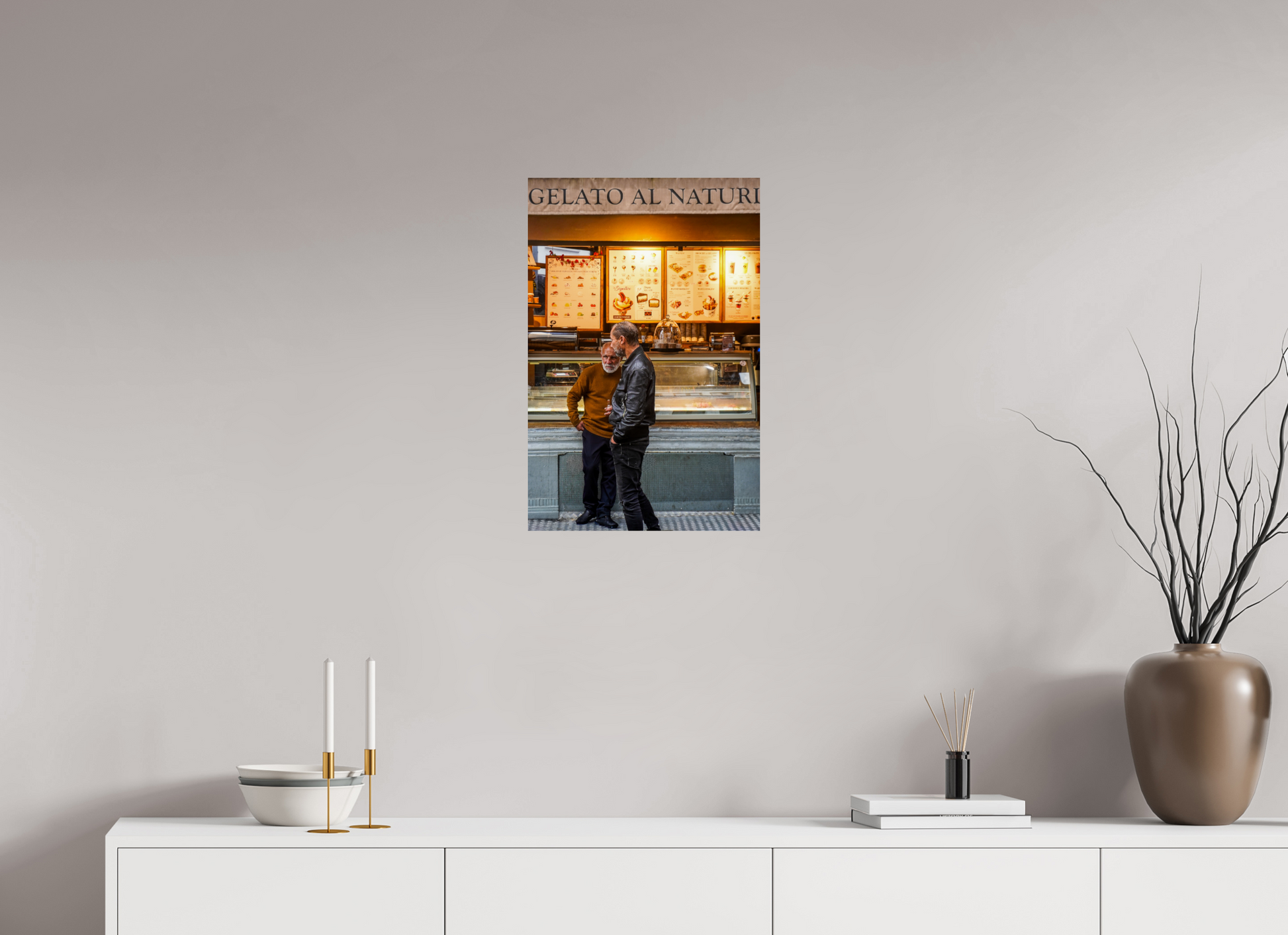 40 x 60,8 cm, Photo Print On Fuji Crystal DP II Gelato in Antwerp
