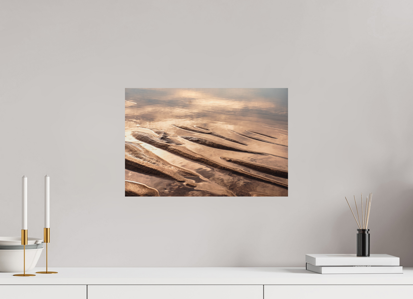 45 x 30 cm, Photo Print On Fuji Crystal DP II Sand ridge