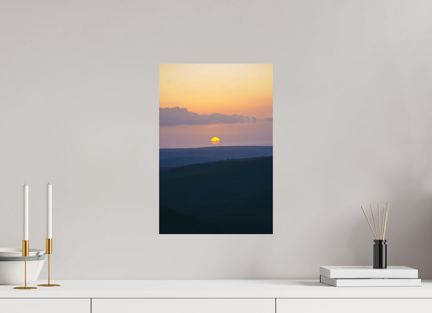 30 x 45 cm, Photo Print On Fuji Crystal DP II African Sunset