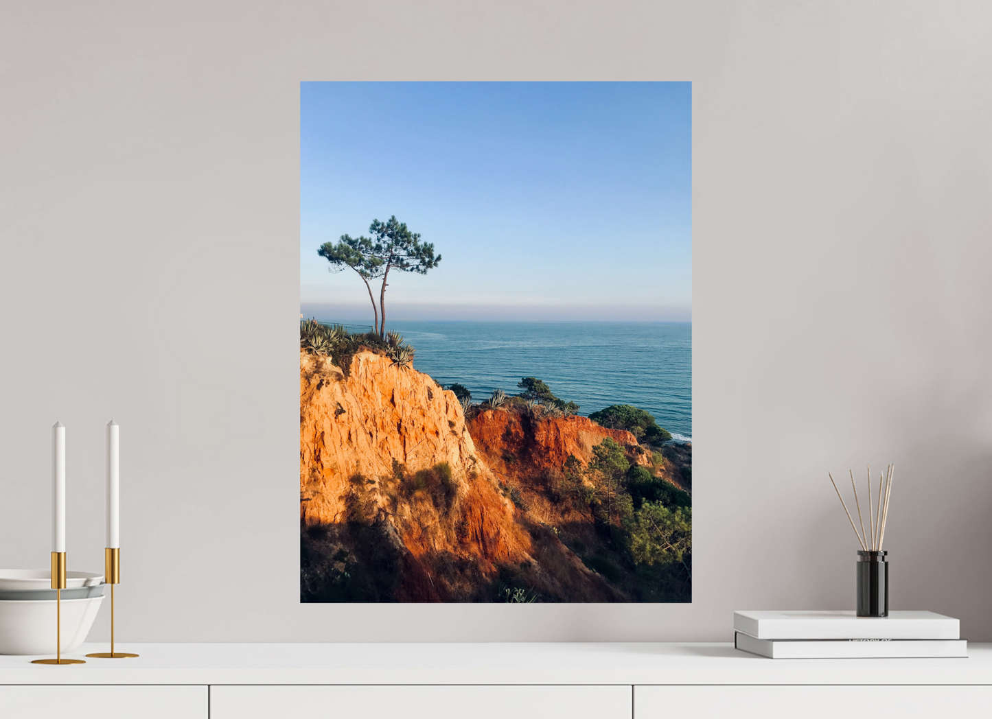 45 x 60 cm, Photo Print On Fuji Crystal DP II Algarve sunset