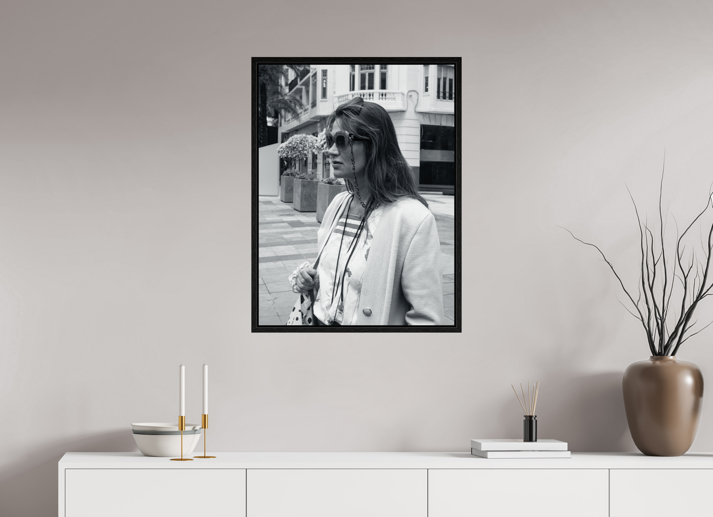 60 x 80 cm, Floater Frame Marjo