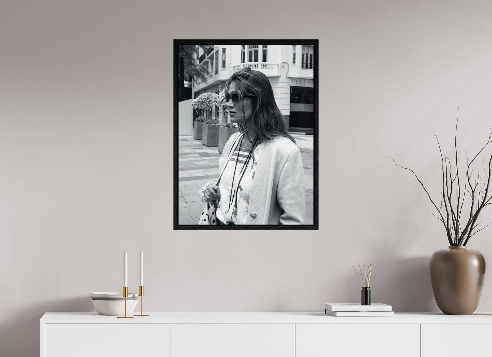 60 x 80 cm, Floater Frame Marjo