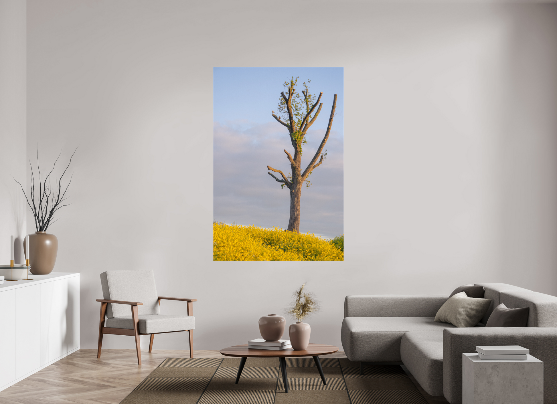 120 x 178,1 cm, Photo Print Under Acrylic Glass The Quiet Tree