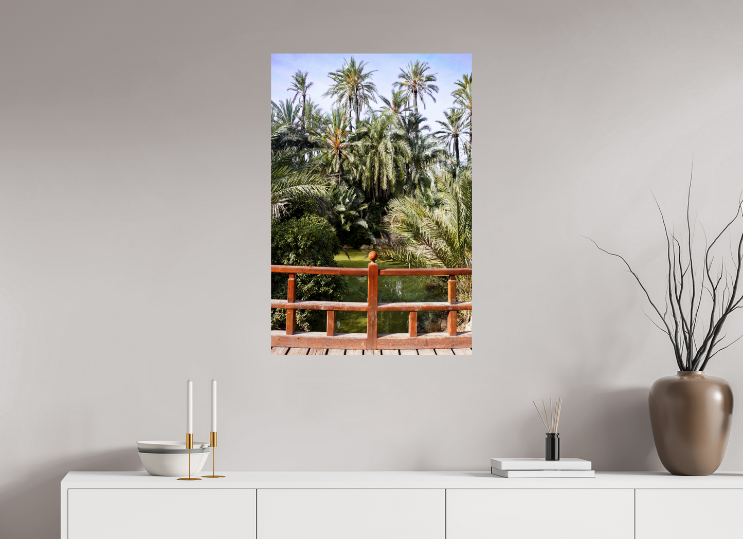 60 x 90 cm, Photo Print On Fuji Crystal DP II Las Palmeras