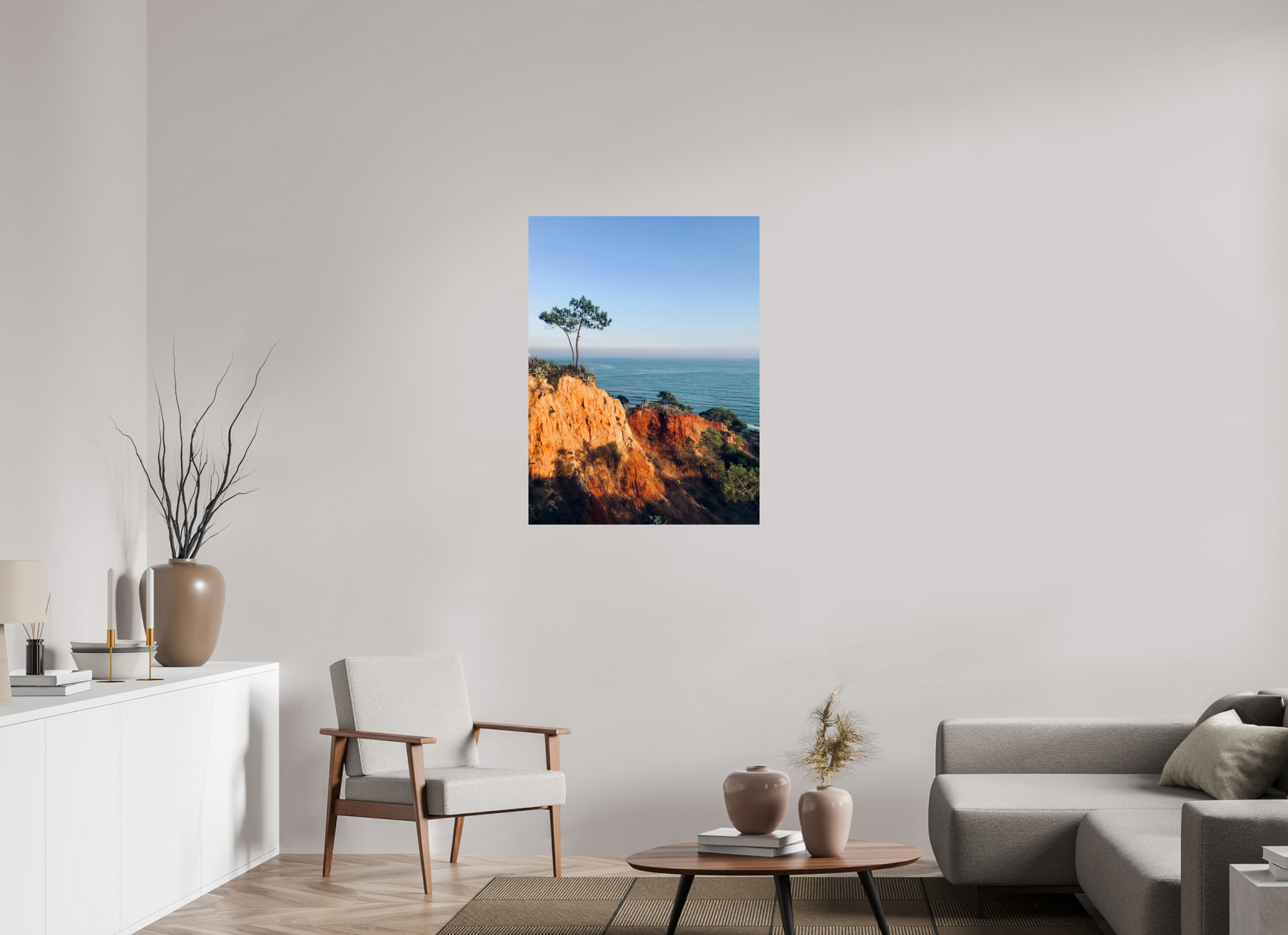75 x 100 cm, Photo Print On Fuji Crystal DP II Algarve sunset