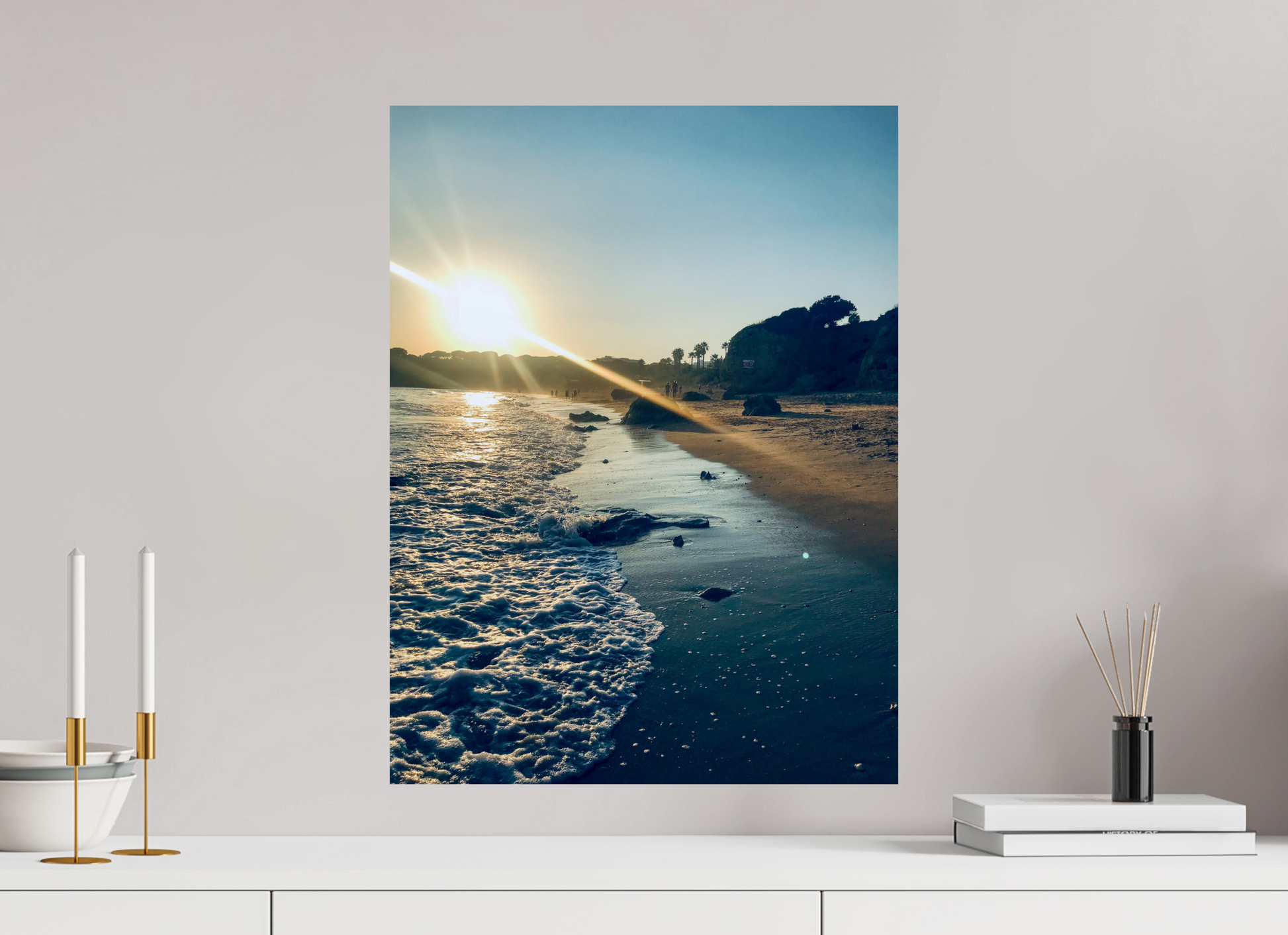 45 x 60 cm, Photo Print On Fuji Crystal DP II Algarve sunset
