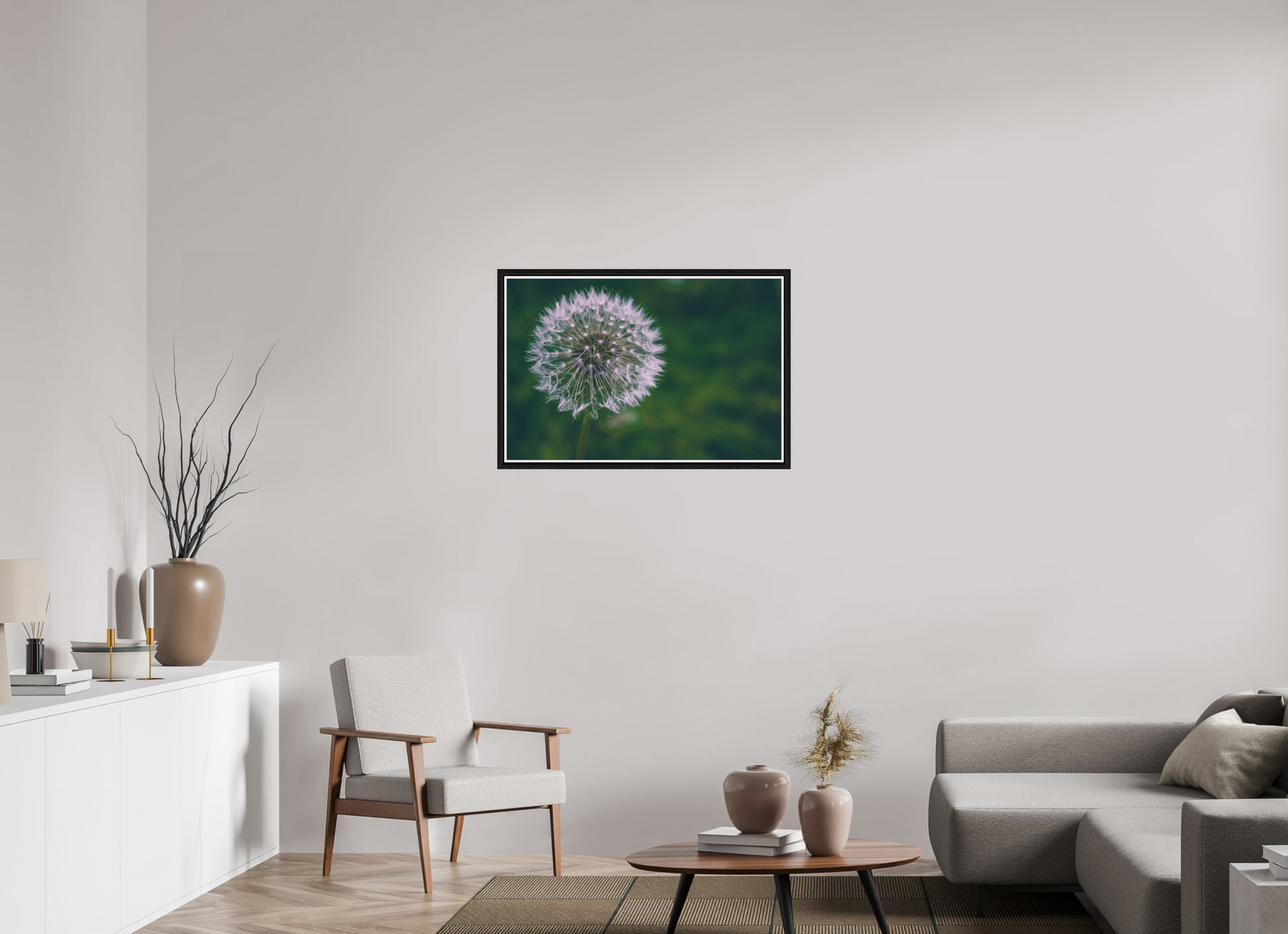90 x 60 cm, Floater Frame Make a wish