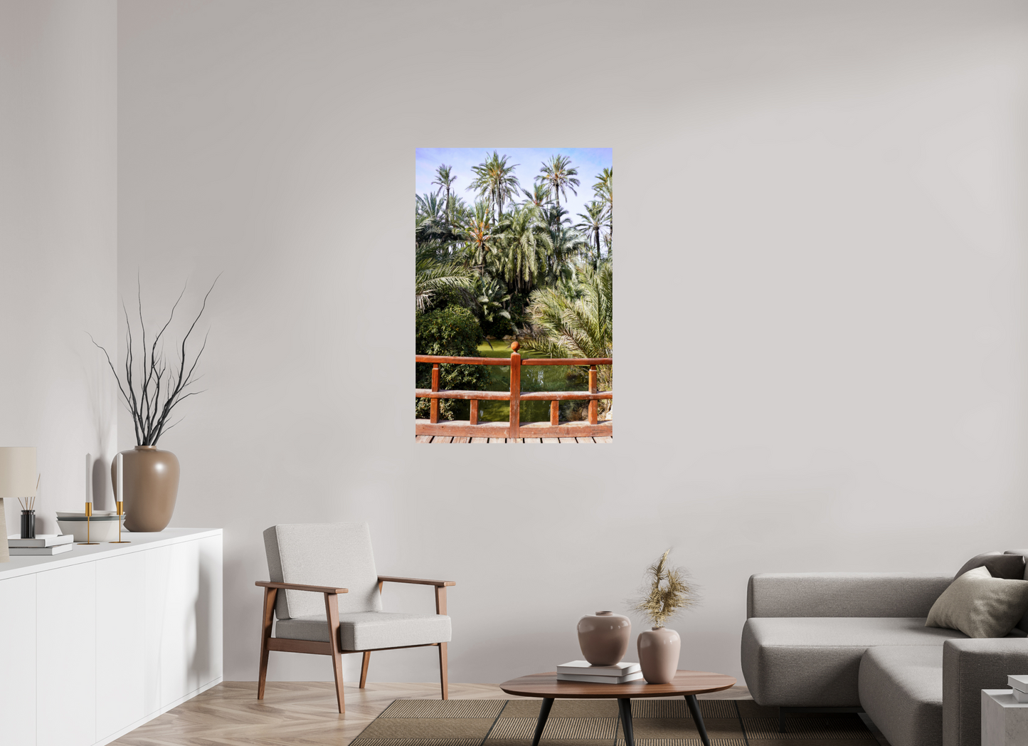 80 x 120 cm, Photo Print On Fuji Crystal DP II Las Palmeras