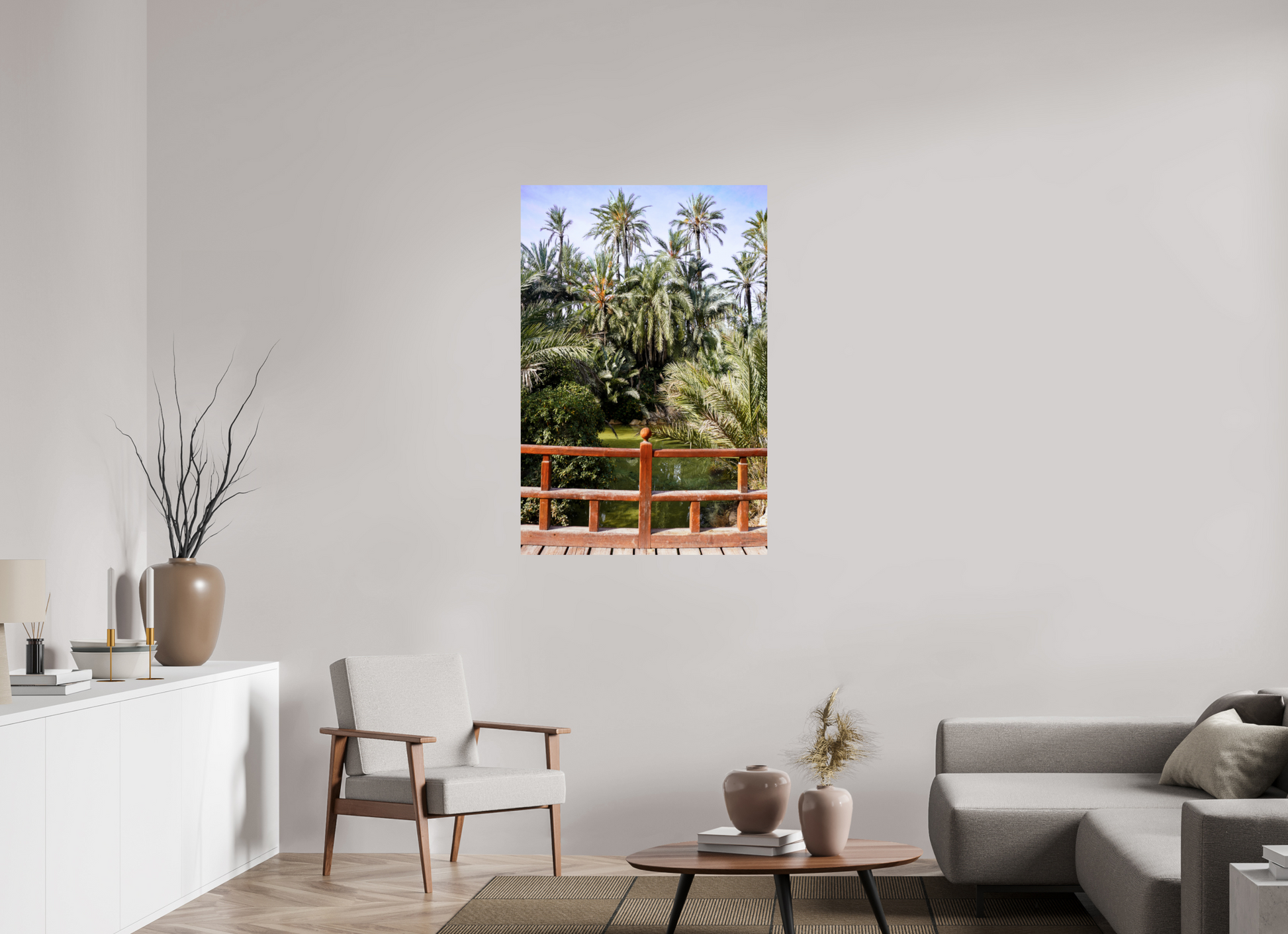 80 x 120 cm, Photo Print On Fuji Crystal DP II Las Palmeras
