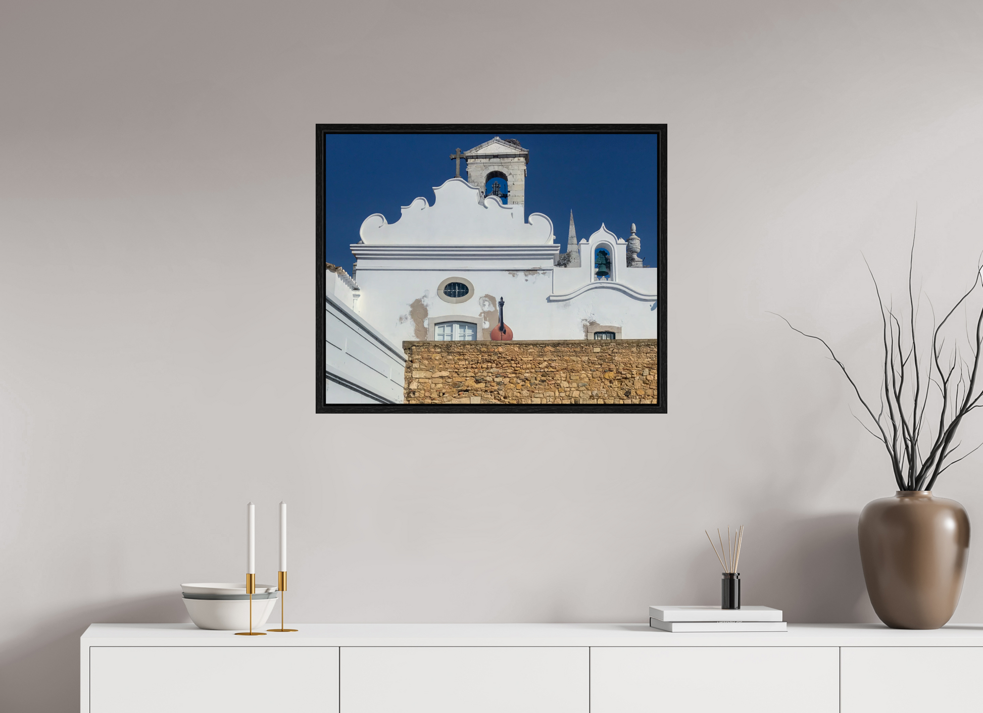 73,7 x 60 cm, Floater Frame Fado light