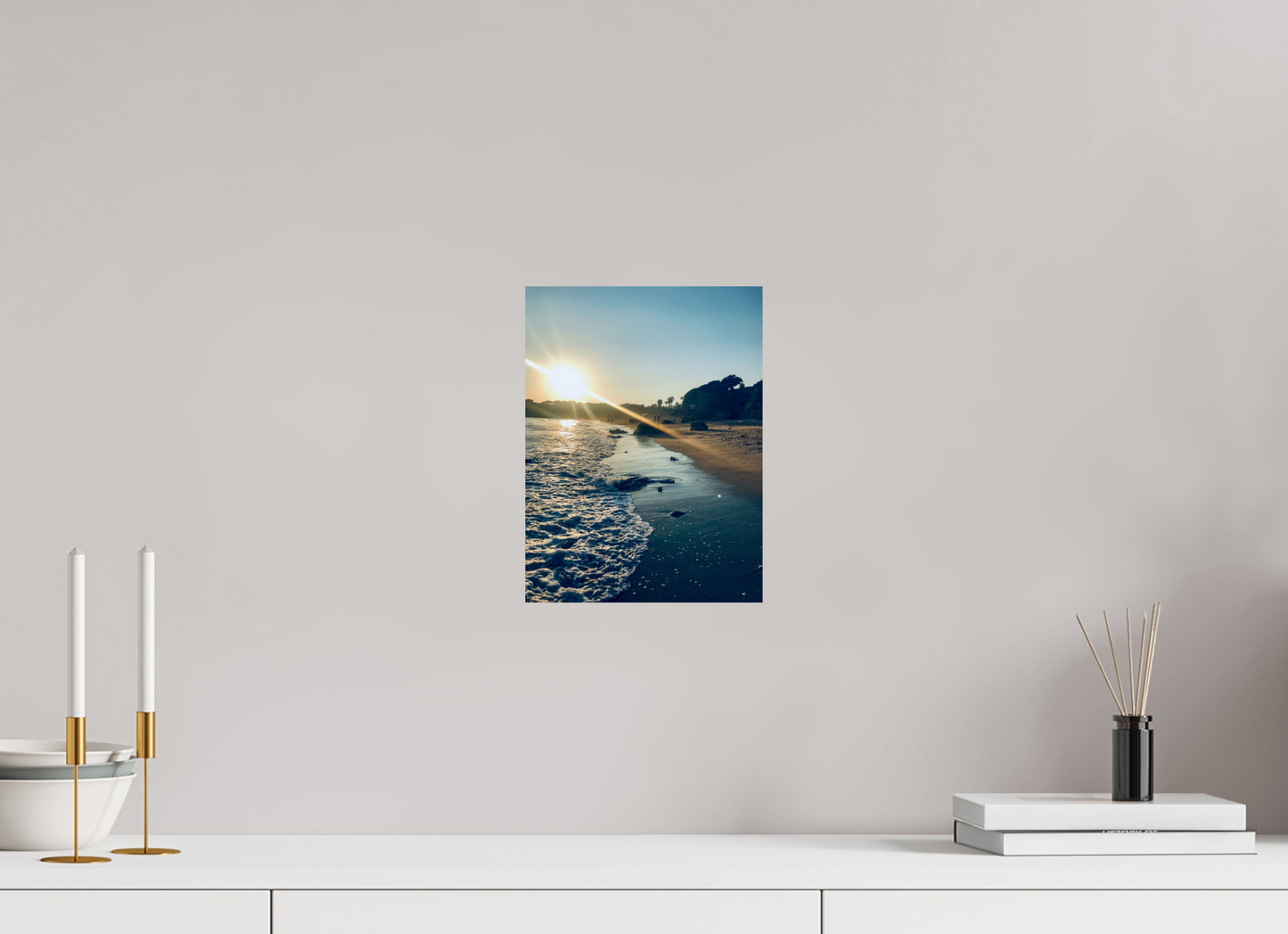 21 x 28 cm, Photo Print On Fuji Crystal DP II Algarve sunset