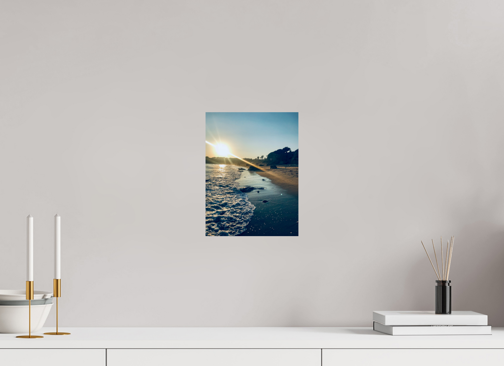 21 x 28 cm, Photo Print On Fuji Crystal DP II Algarve sunset