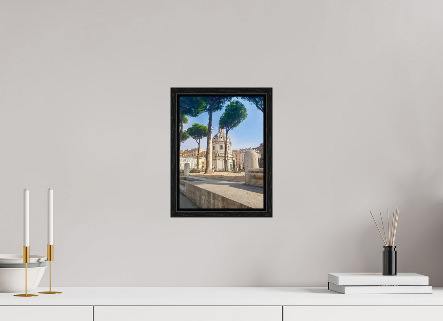 21 x 28 cm, Floater Frame When in Rome