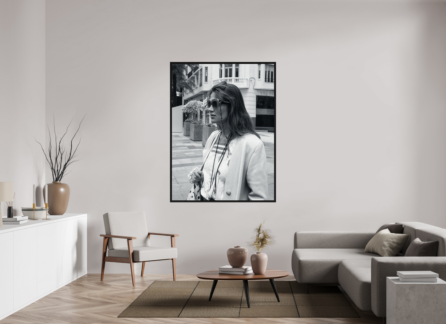 120 x 160 cm, Floater Frame Marjo