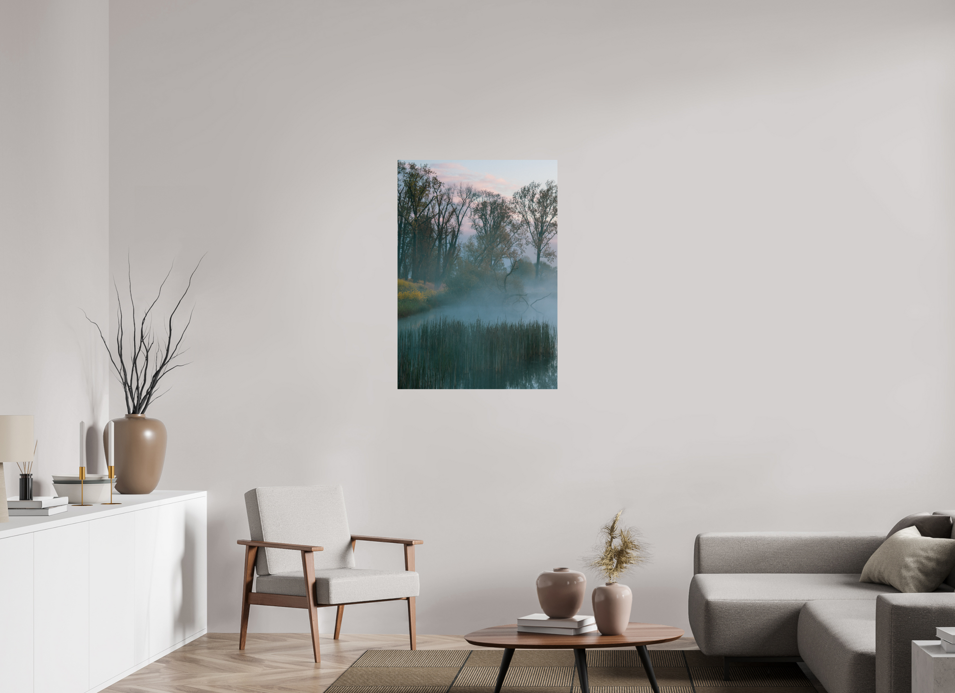 70 x 100,3 cm, Photo Print On Fuji Crystal DP II Veil of Silence
