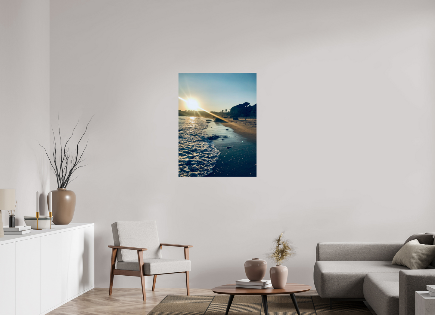 75 x 100 cm, Photo Print On Fuji Crystal DP II Algarve sunset