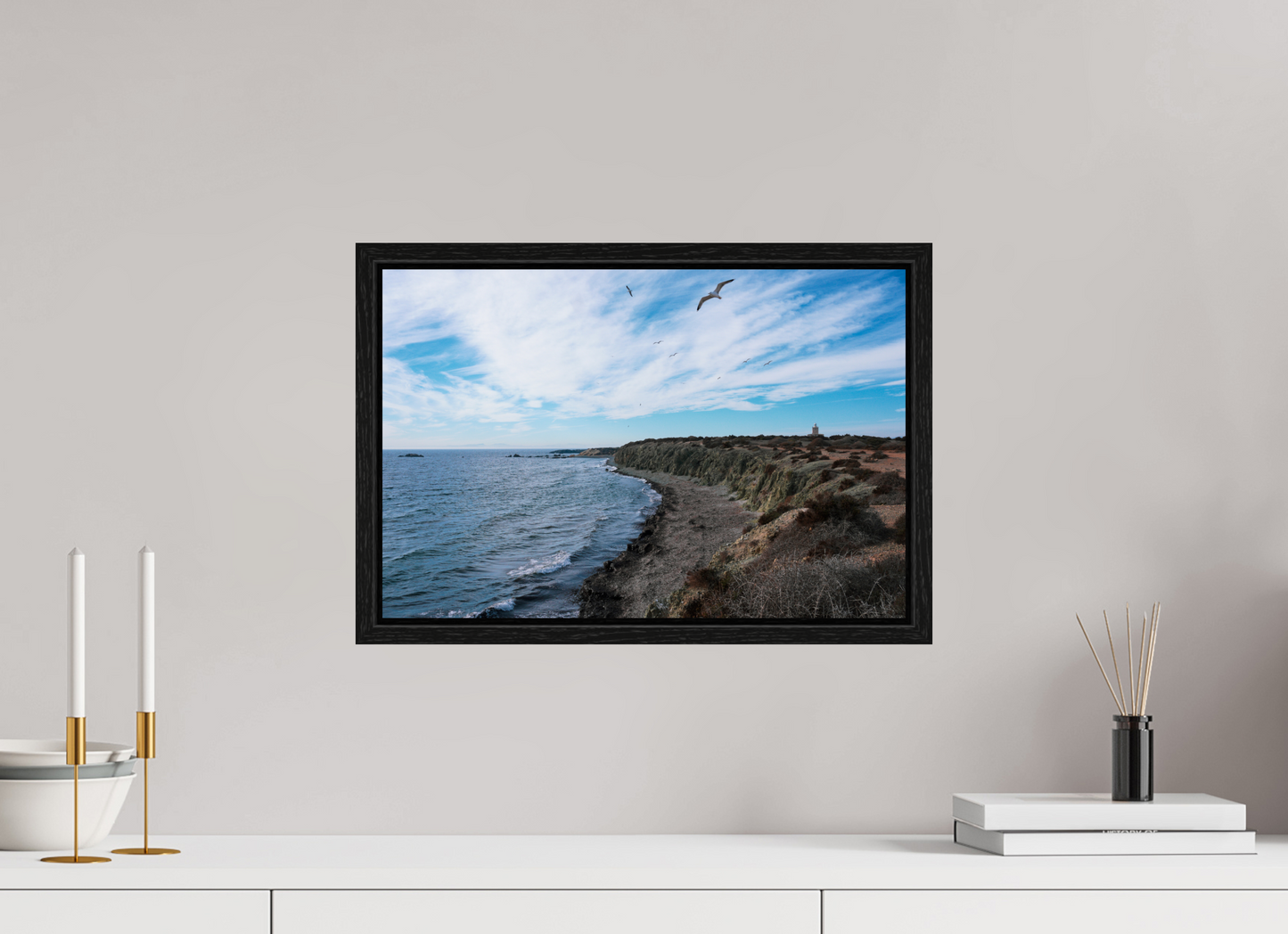 45 x 30 cm, Floater Frame Tabarca Island