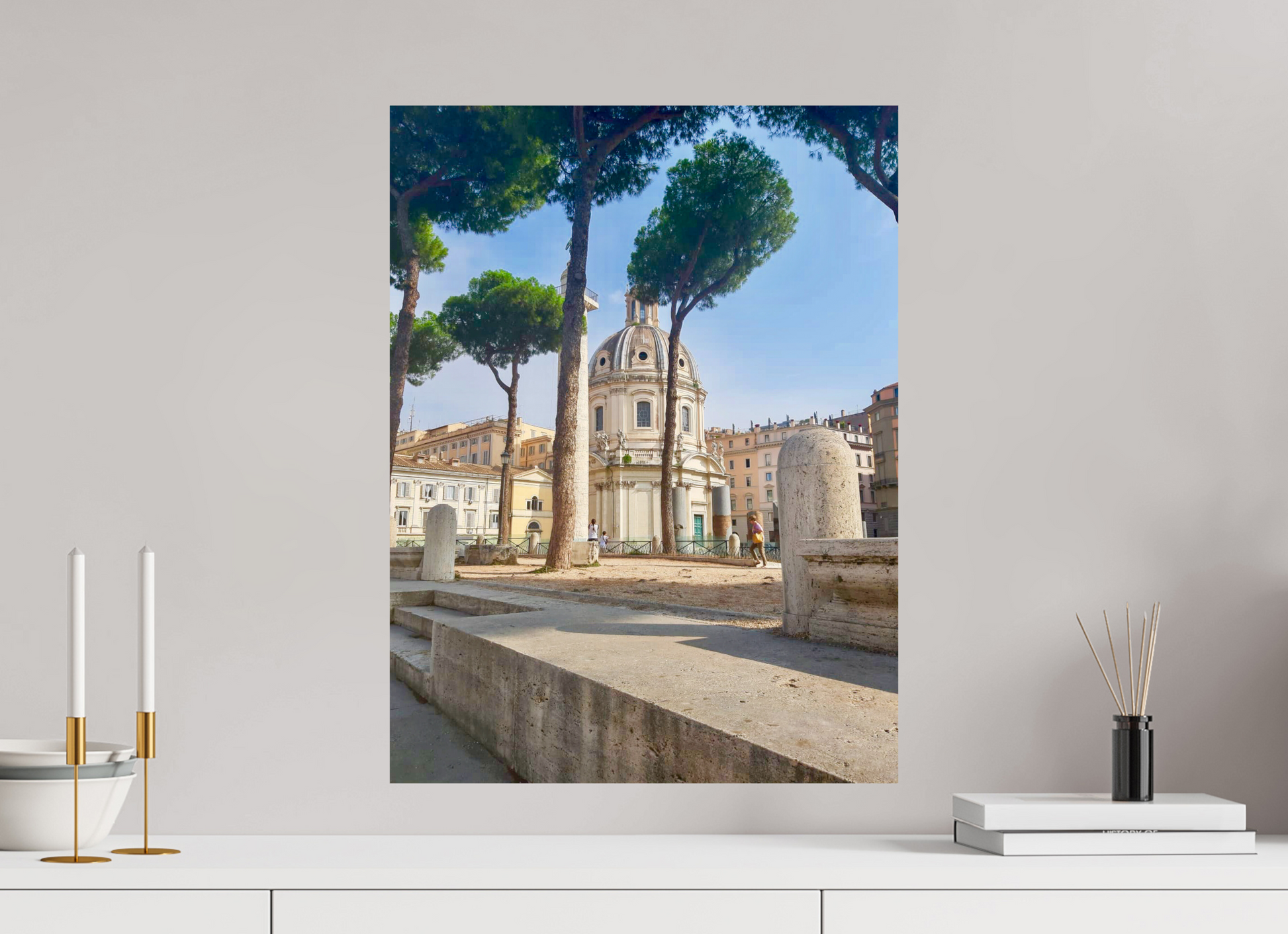 45 x 60 cm, Photo Print On Fuji Crystal DP II When in Rome