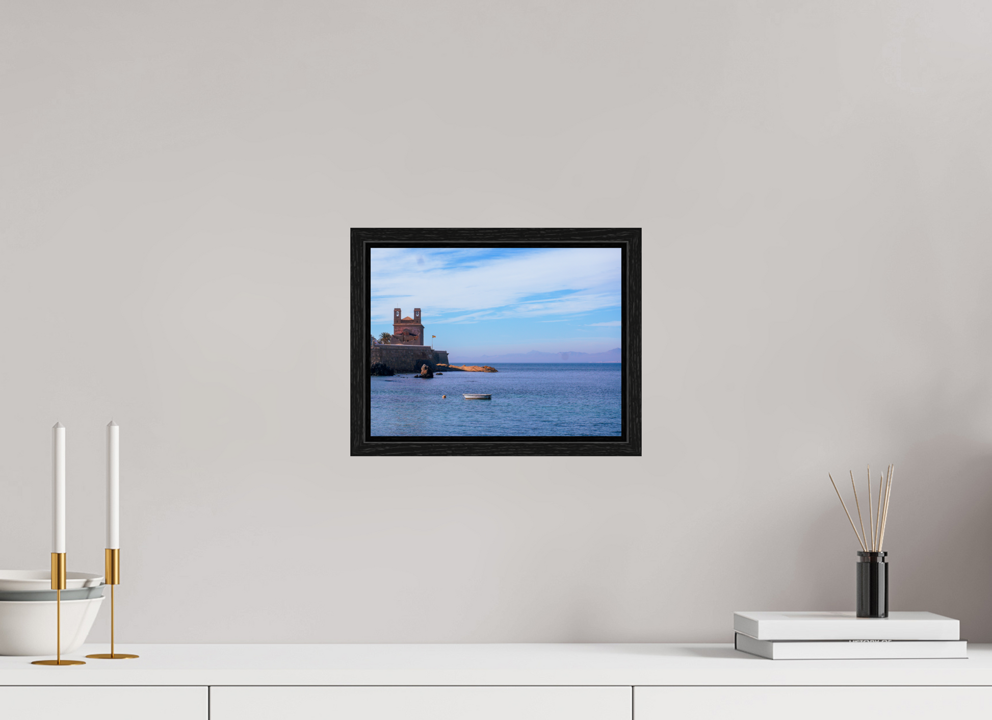 28 x 21 cm, Floater Frame Tabarca