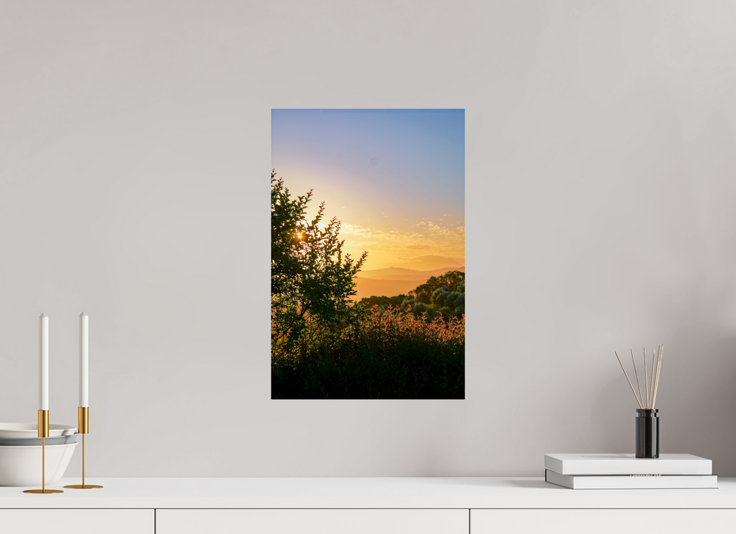 30 x 45 cm, Photo Print On Fuji Crystal DP II Stellenbosch fields
