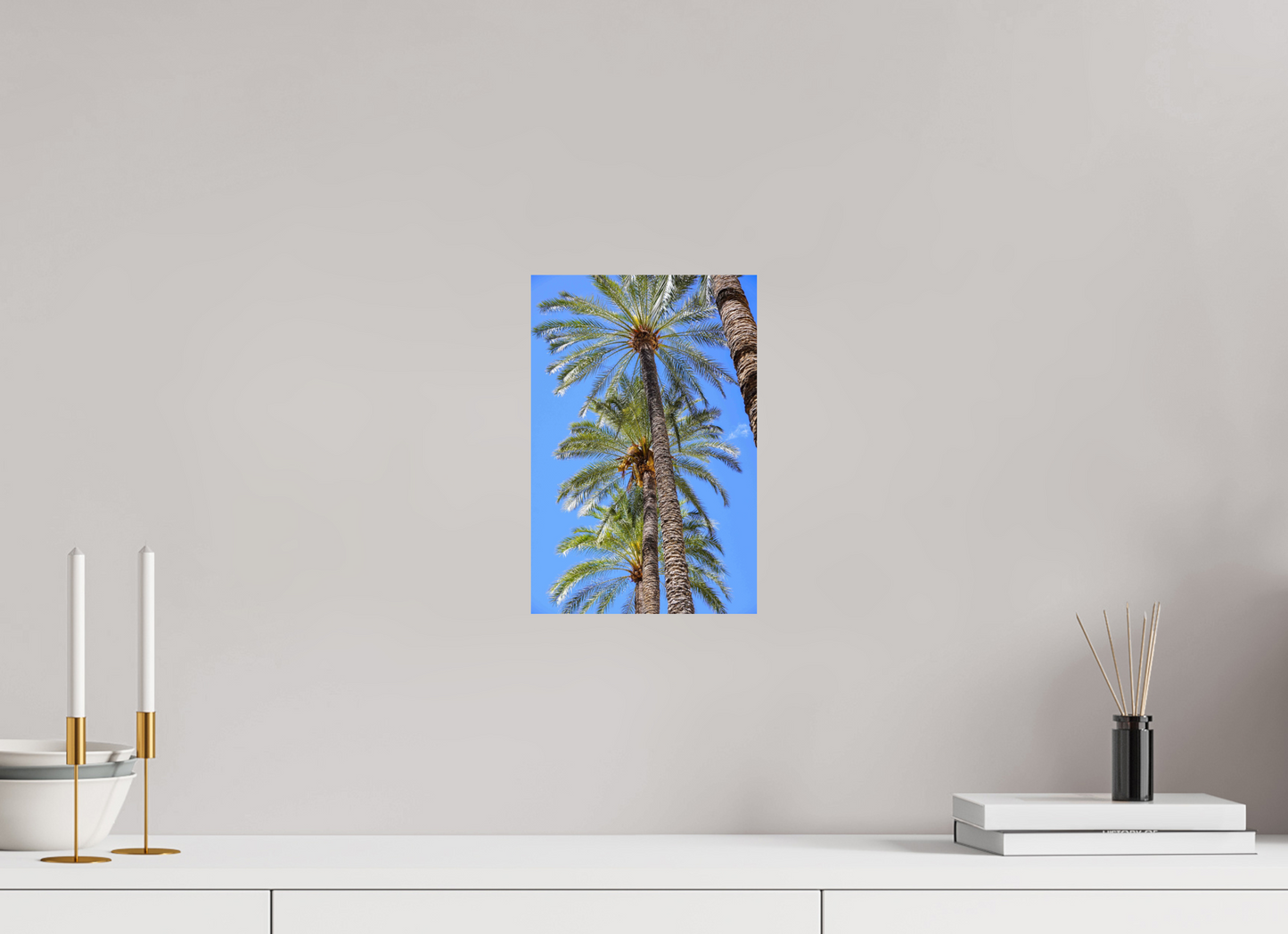 20 x 30 cm, Photo Print On Fuji Crystal DP II Palmeras