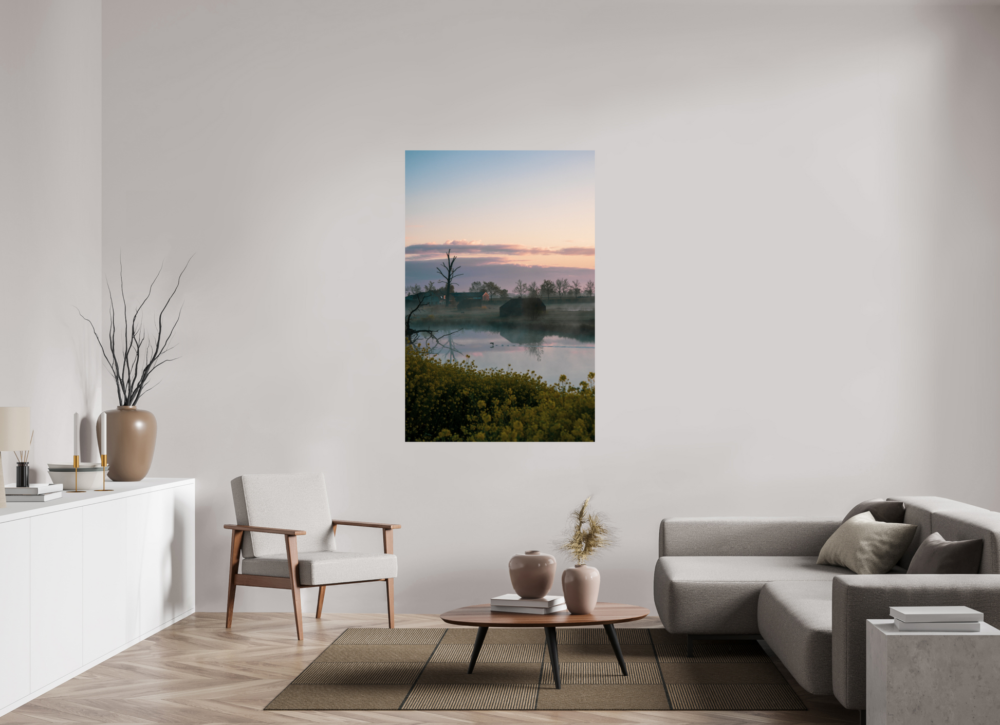 100 x 153,7 cm, Photo Print On Fuji Crystal DP II The Quiet Crossing