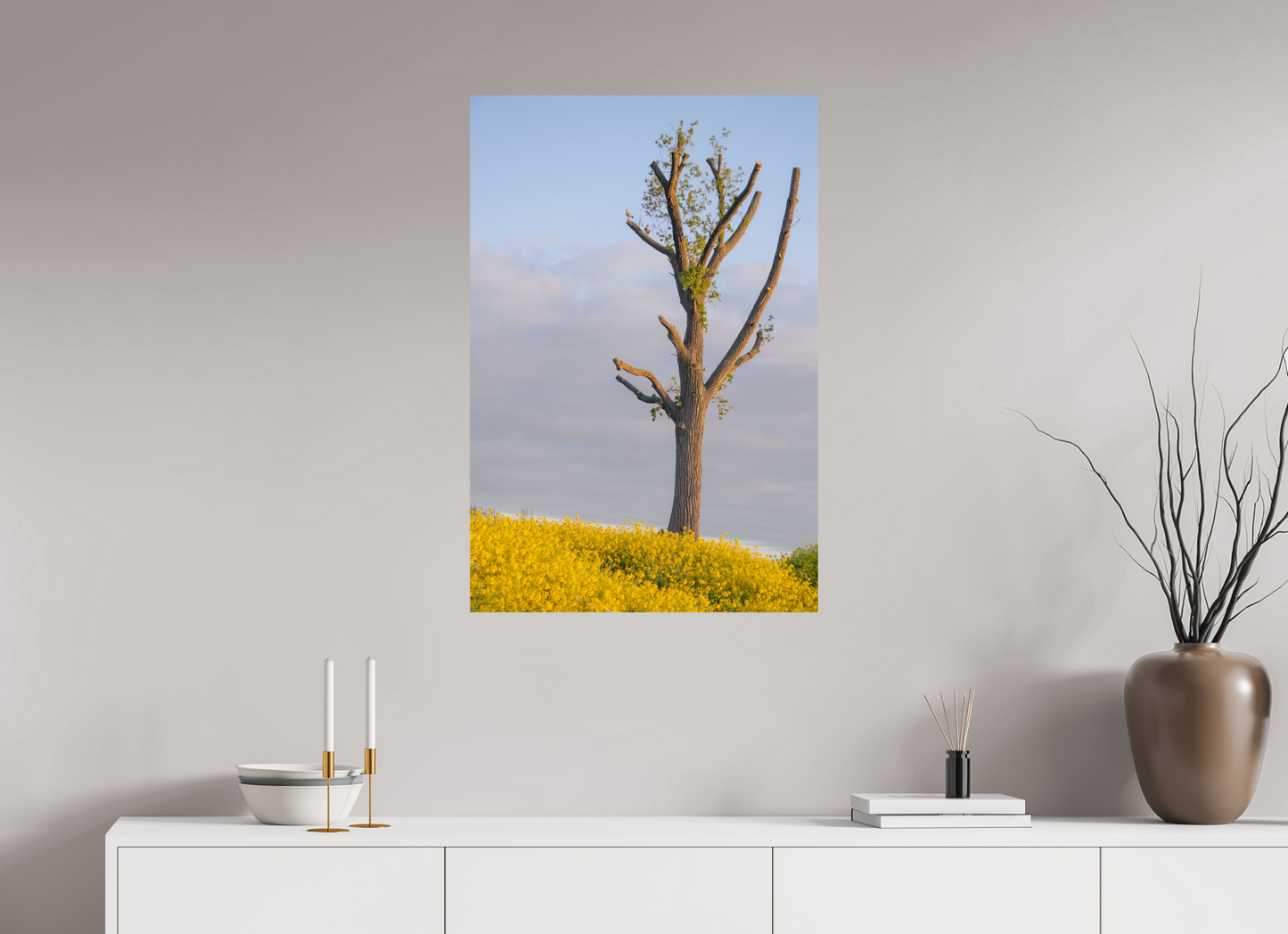 60 x 89,1 cm, Photo Print On Fuji Crystal DP II The Quiet Tree