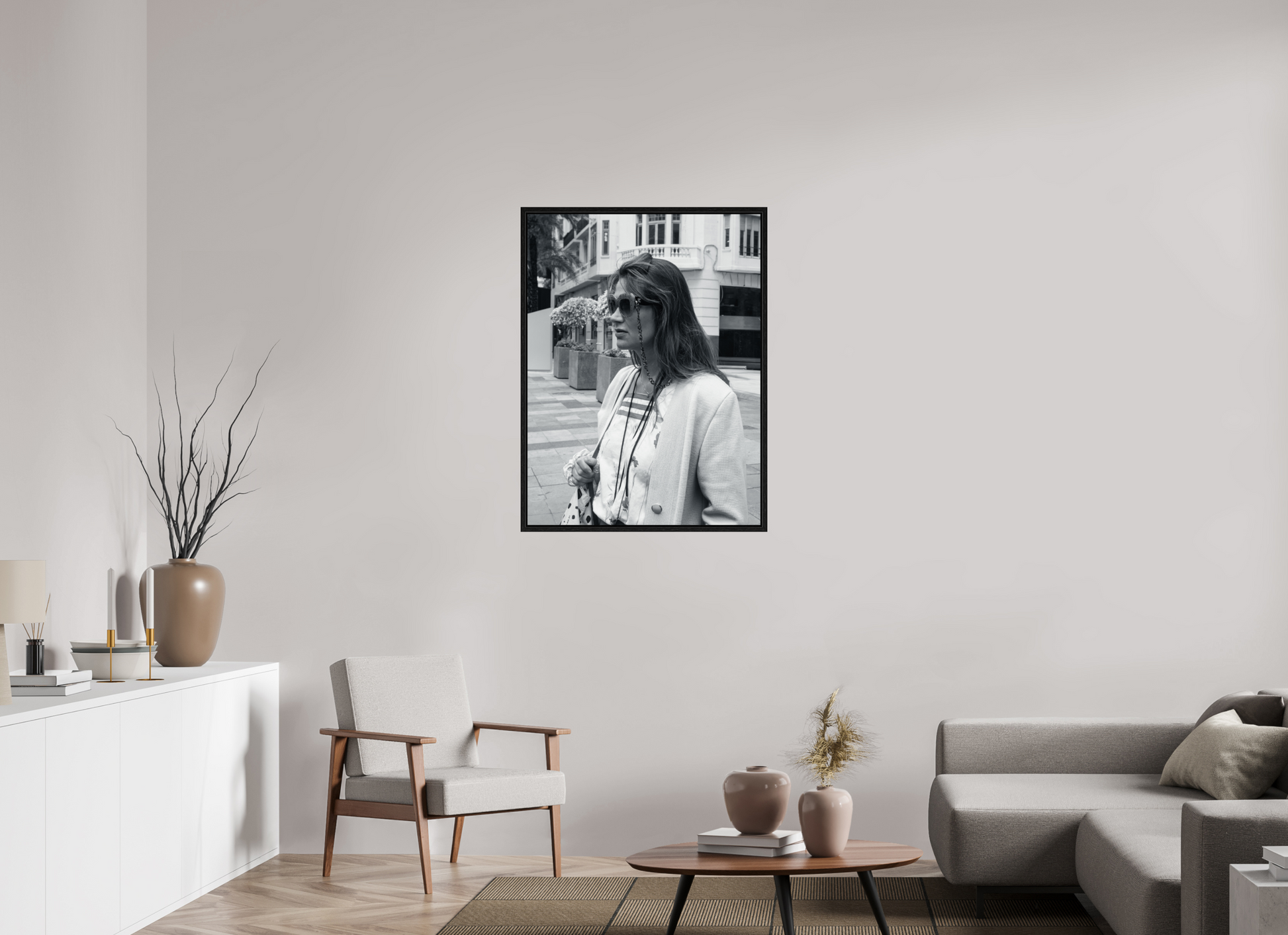 75 x 100 cm, Floater Frame Marjo