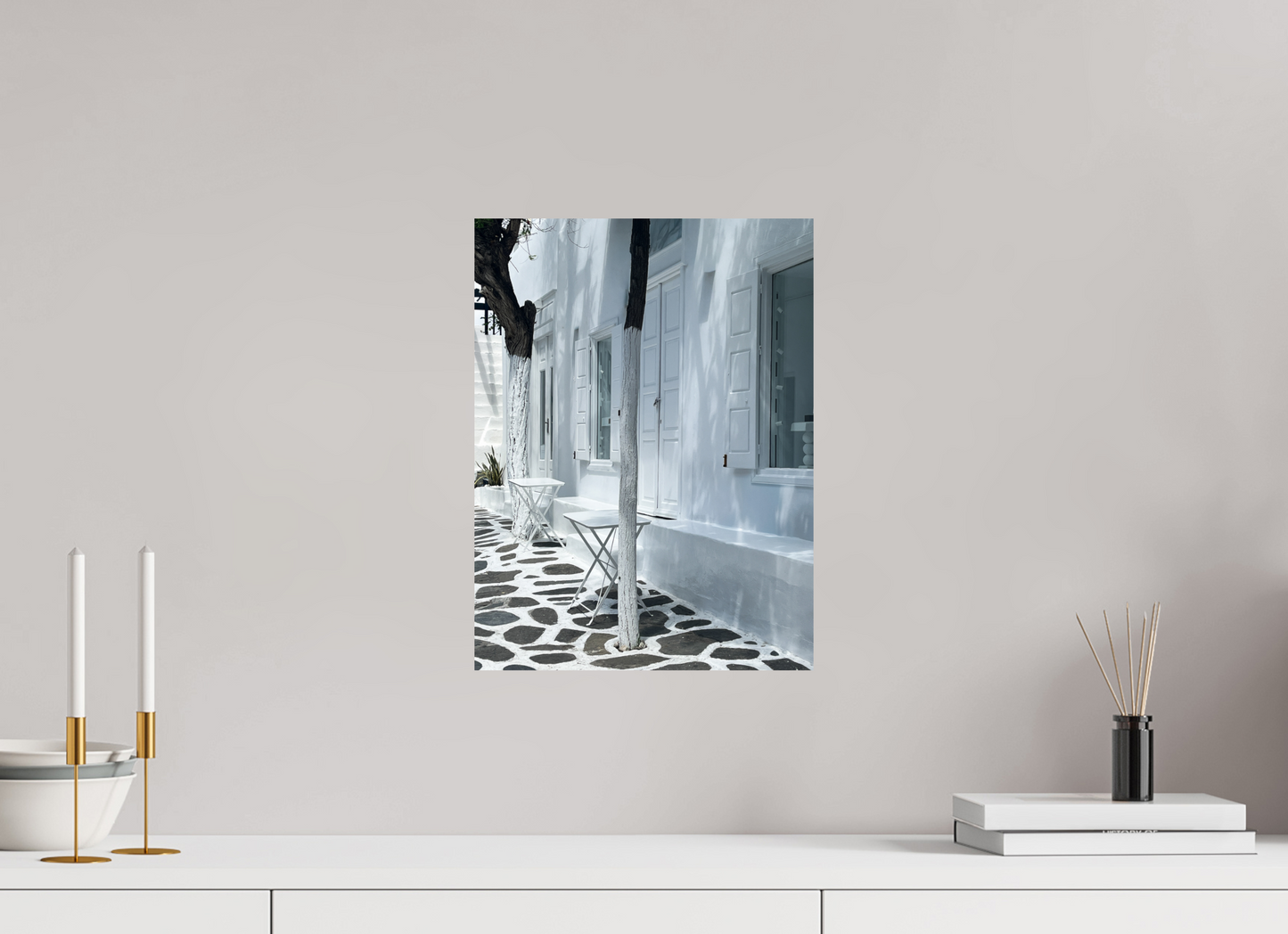 30 x 40 cm, Photo Print On Fuji Crystal DP II Mykonos