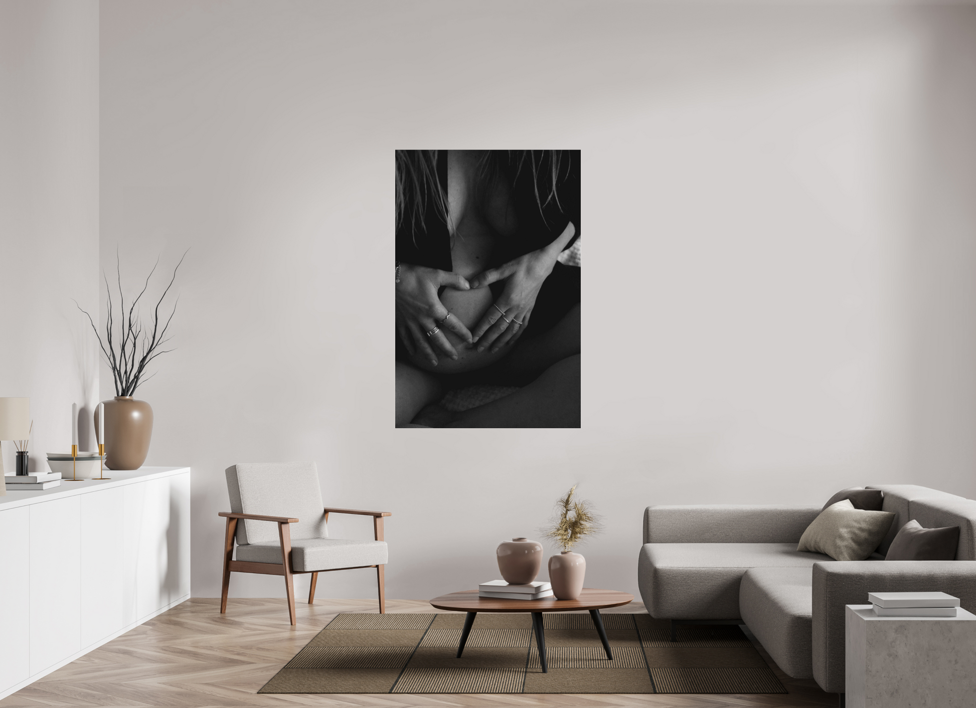 100 x 150 cm, Photo Print Under Acrylic Glass Within