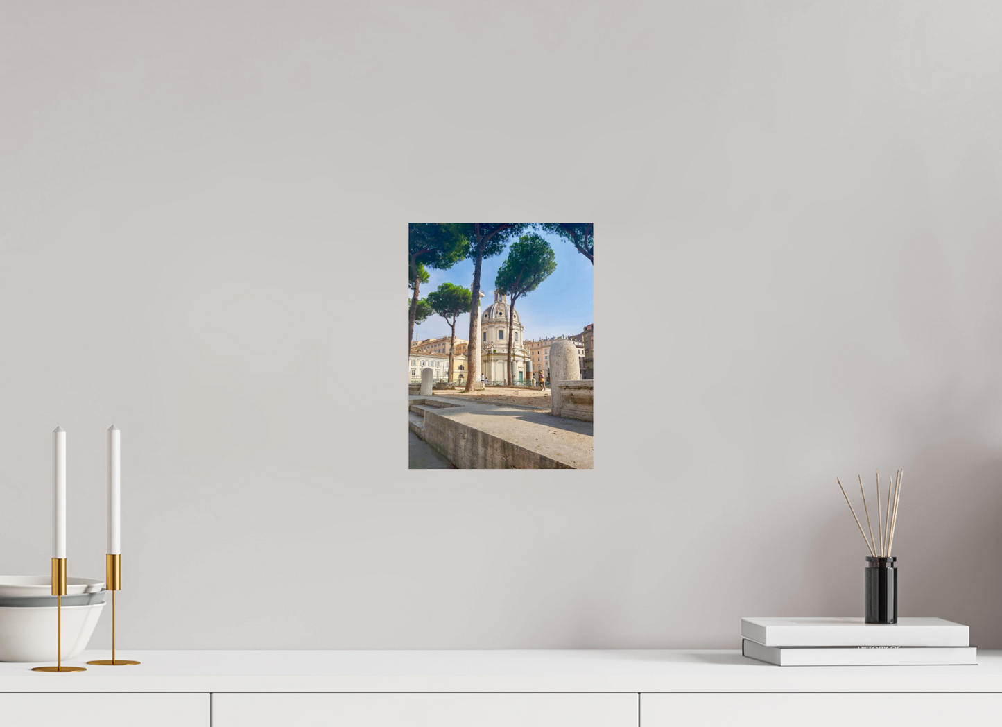 21 x 28 cm, Photo Print On Fuji Crystal DP II When in Rome