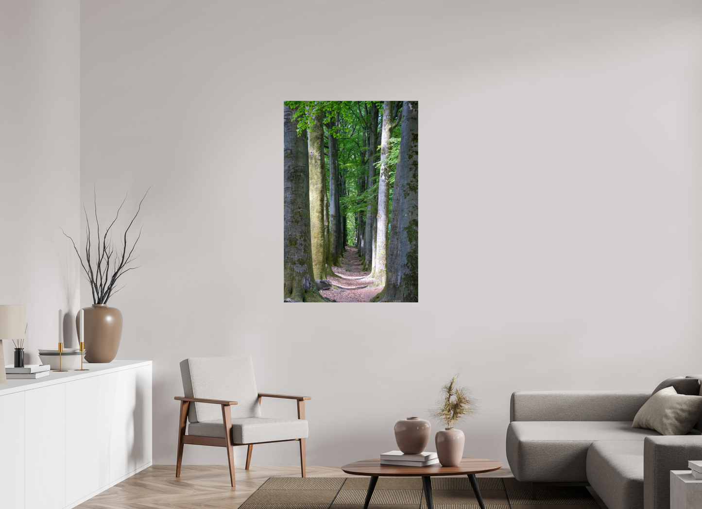 80 x 120 cm, Photo Print On Fuji Crystal DP II Emerald Corridor