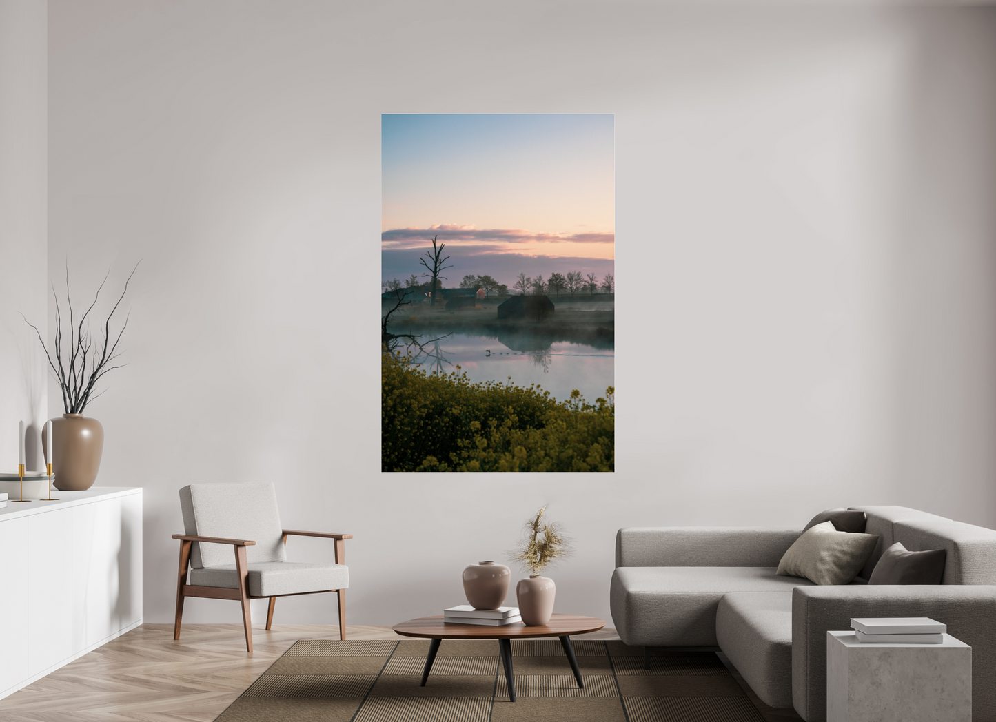 120 x 184,4 cm, Photo Print Under Acrylic Glass The Quiet Crossing