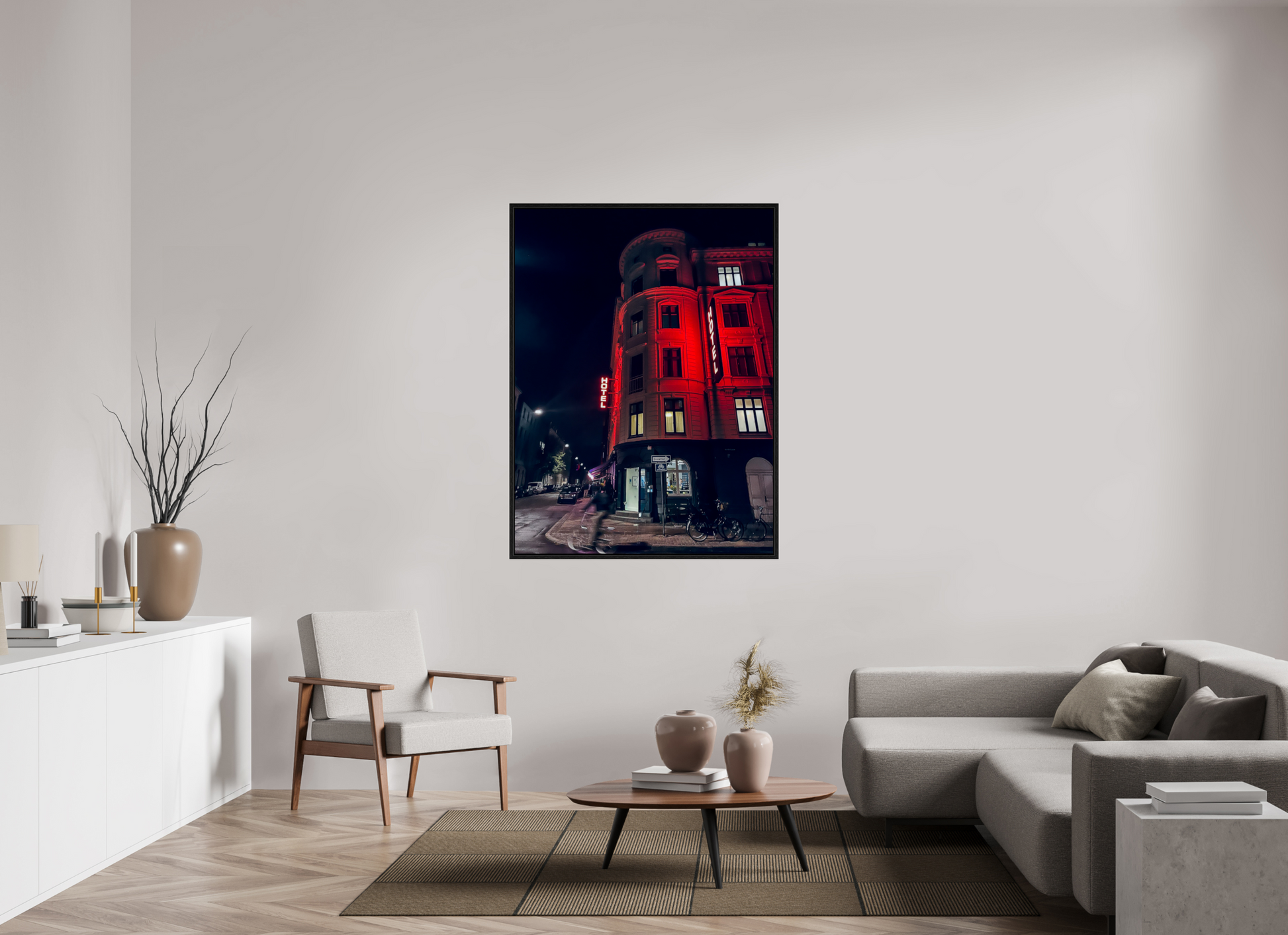 105 x 140 cm, Floater Frame Copenhagen