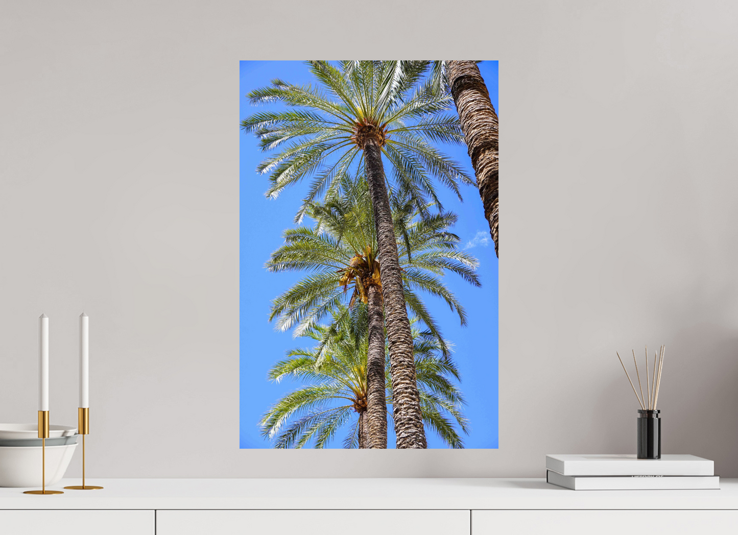 40 x 60 cm, Photo Print On Fuji Crystal DP II Palmeras
