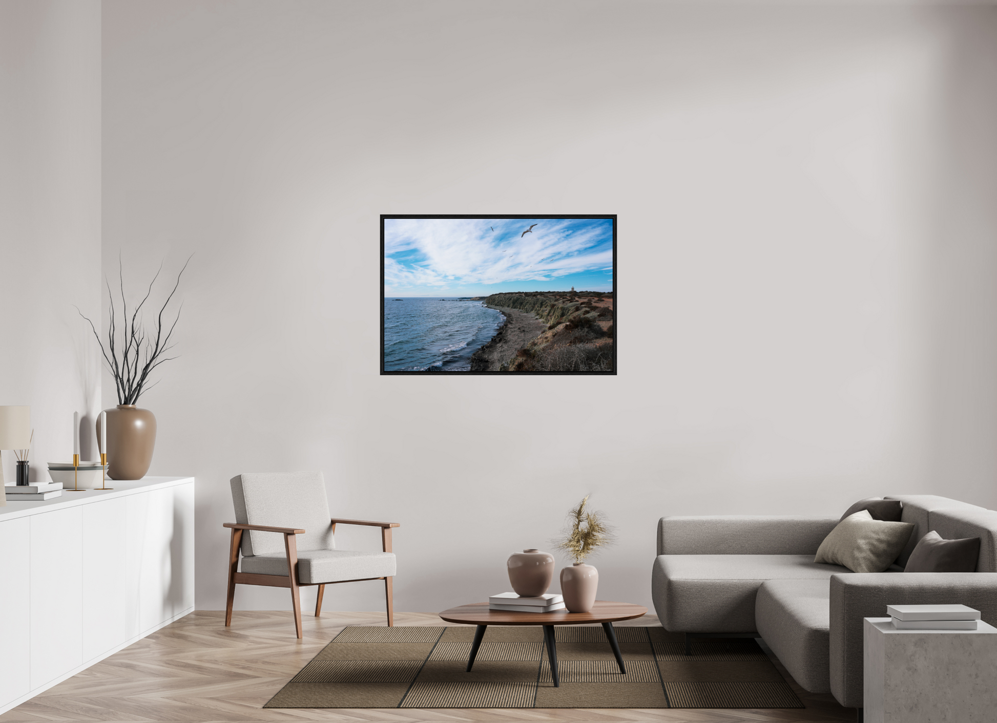 120 x 80 cm, Floater Frame Tabarca Island