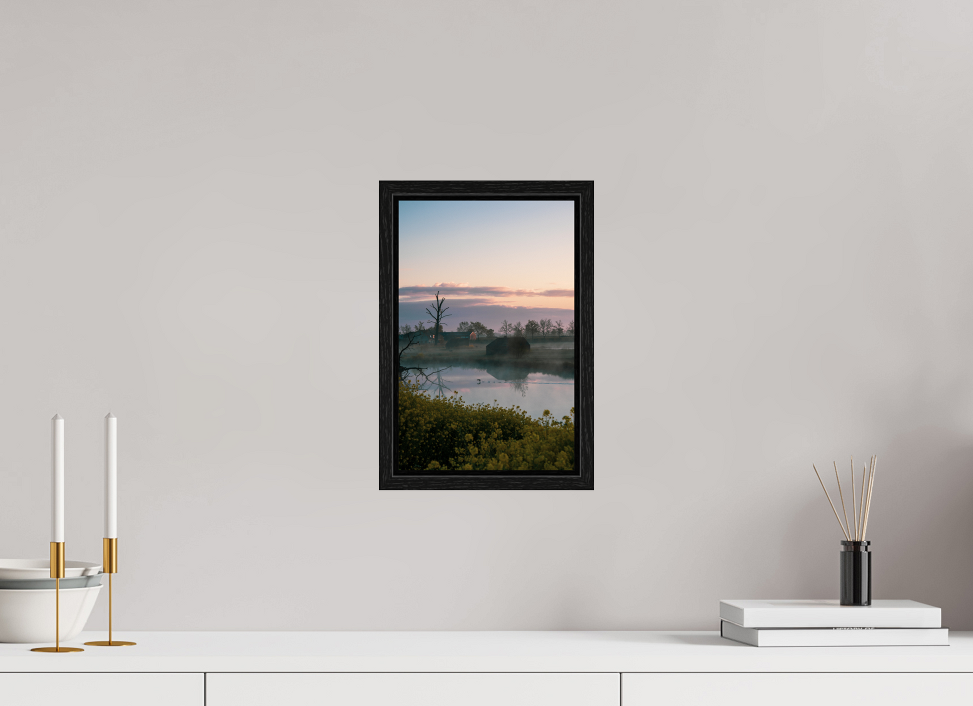 20 x 30,7 cm, Floater Frame The Quiet Crossing