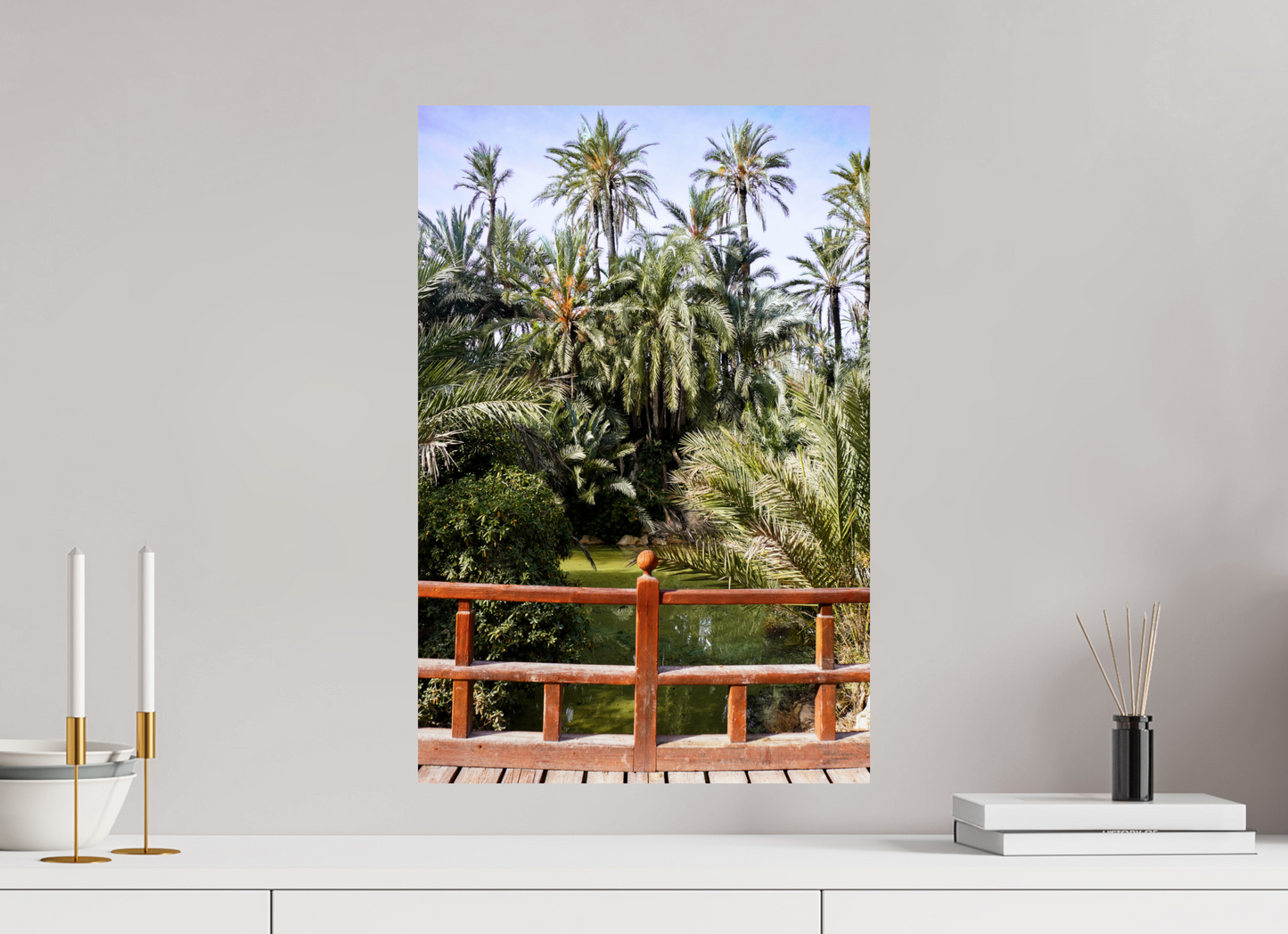 40 x 60 cm, Photo Print On Fuji Crystal DP II Las Palmeras