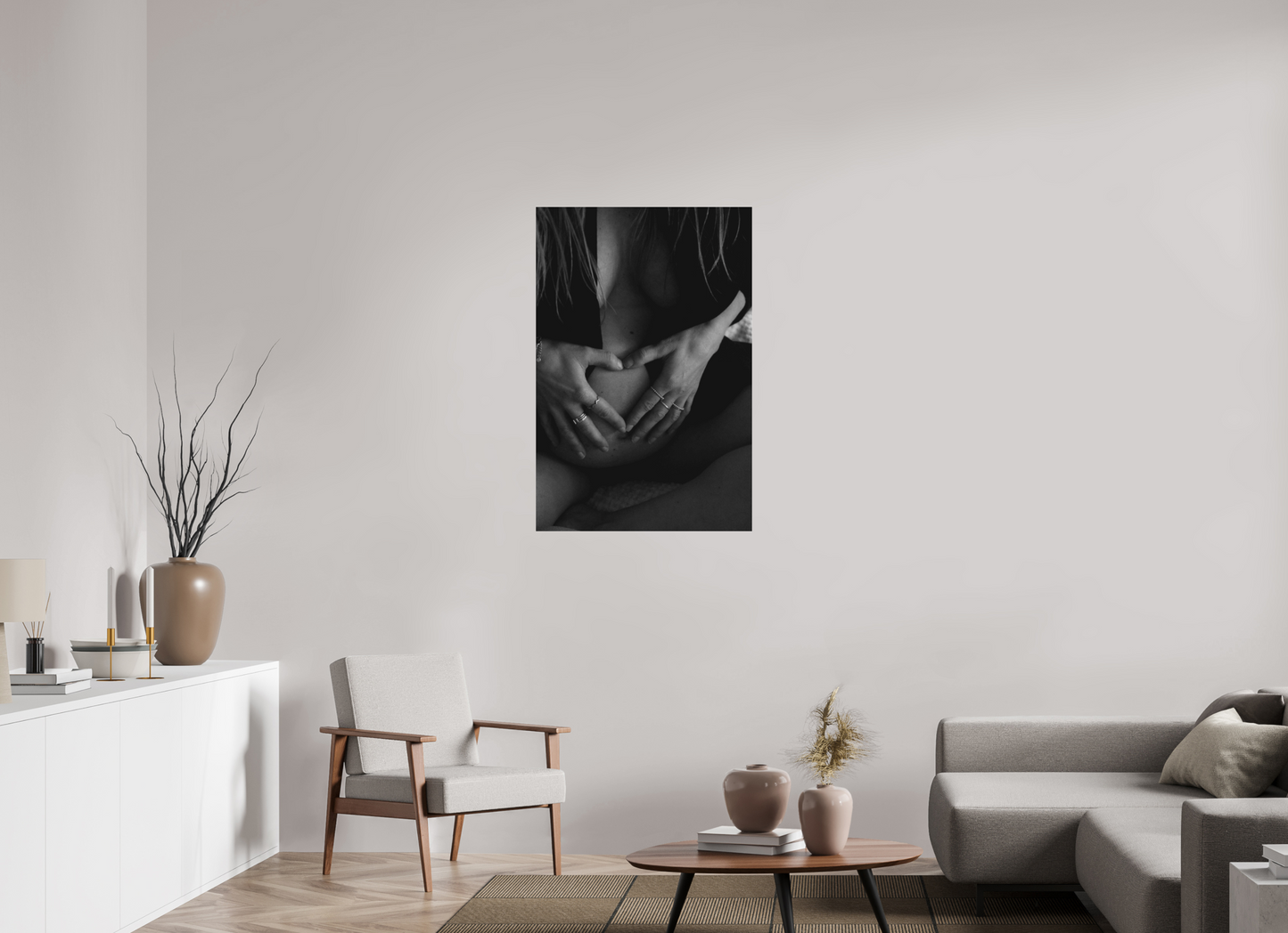 70 x 105 cm, Photo Print Under Acrylic Glass Within