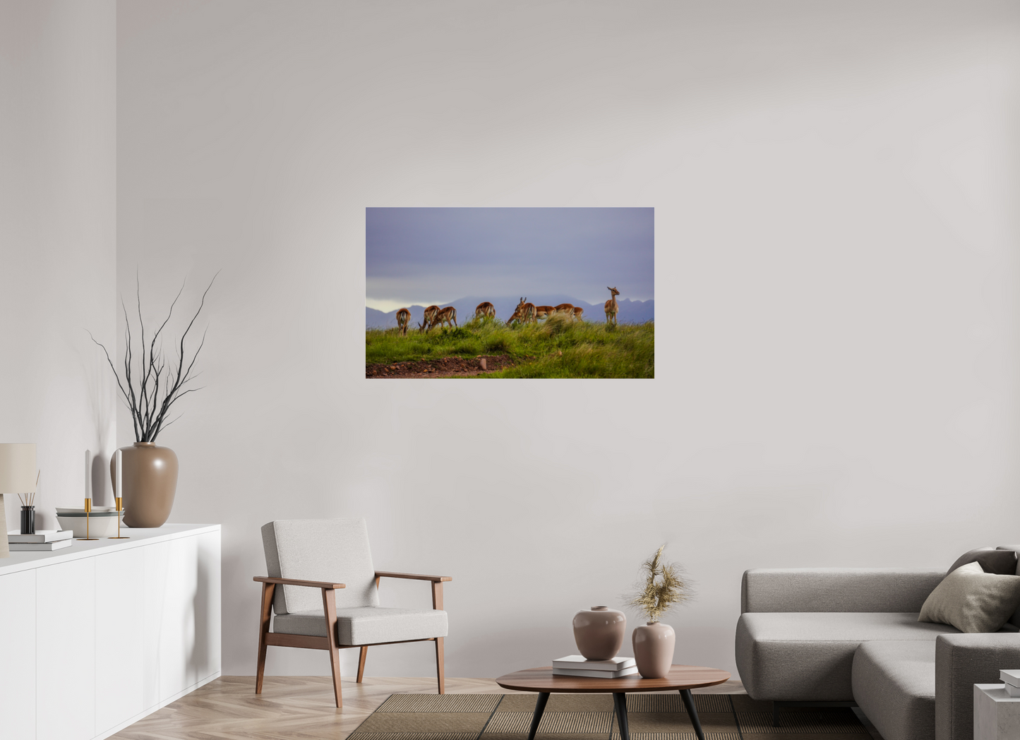 117,9 x 70 cm, Photo Print Under Acrylic Glass Gondwana