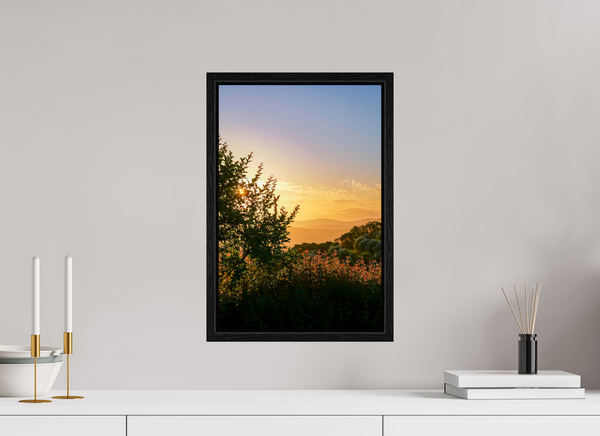 30 x 45 cm, Floater Frame Stellenbosch fields