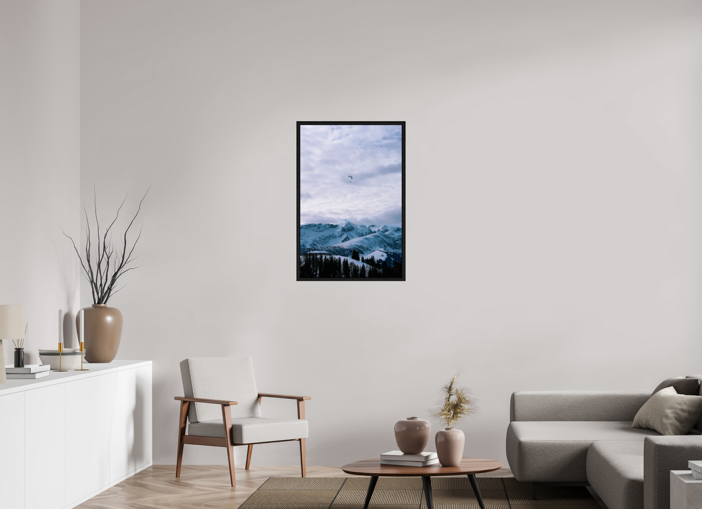 60 x 90 cm, Floater Frame Lenk