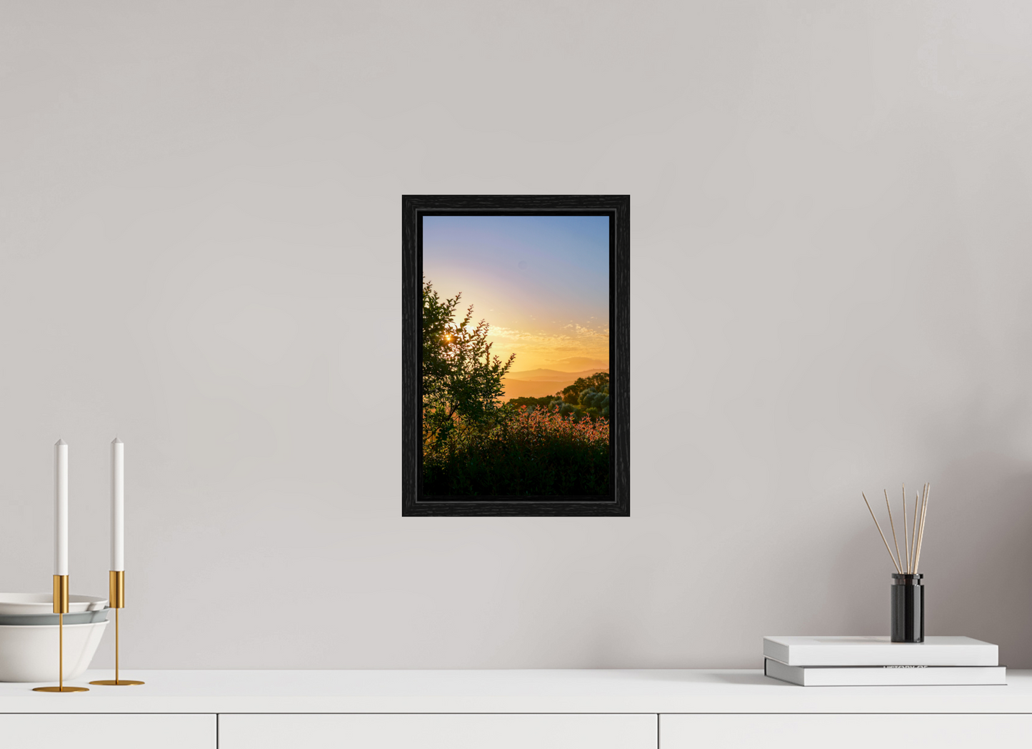 20 x 30 cm, Floater Frame Stellenbosch fields