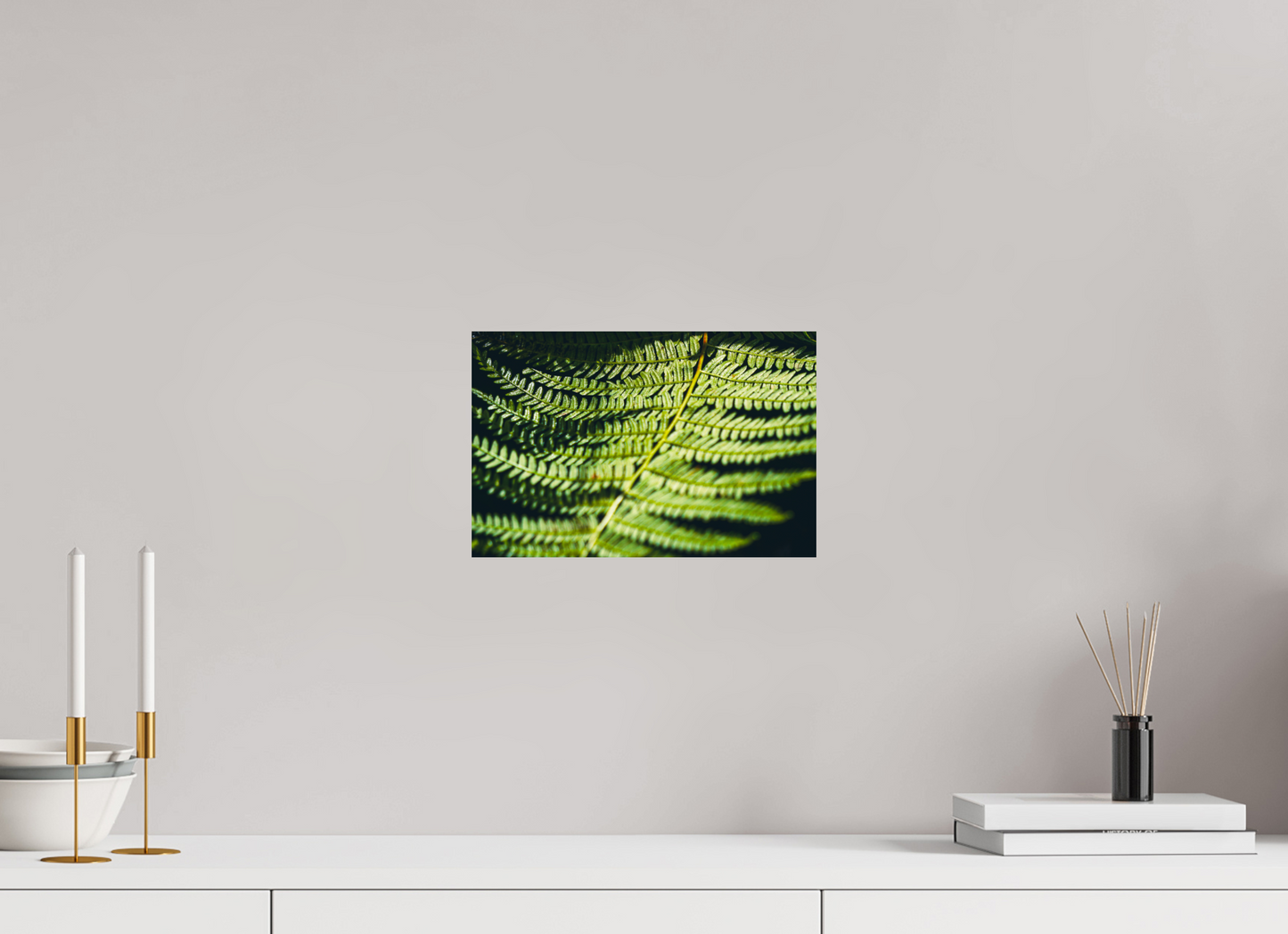 30,5 x 20 cm, Photo Print On Fuji Crystal DP II Fern