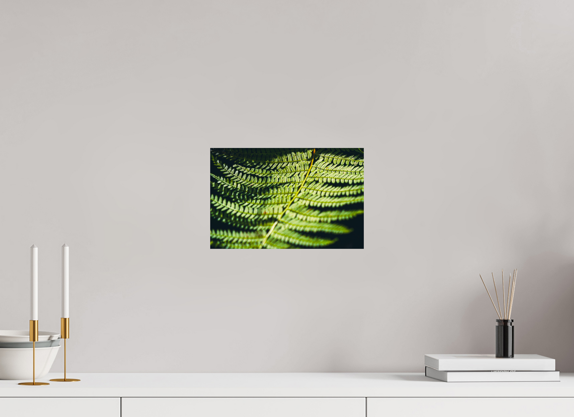 30,5 x 20 cm, Photo Print On Fuji Crystal DP II Fern