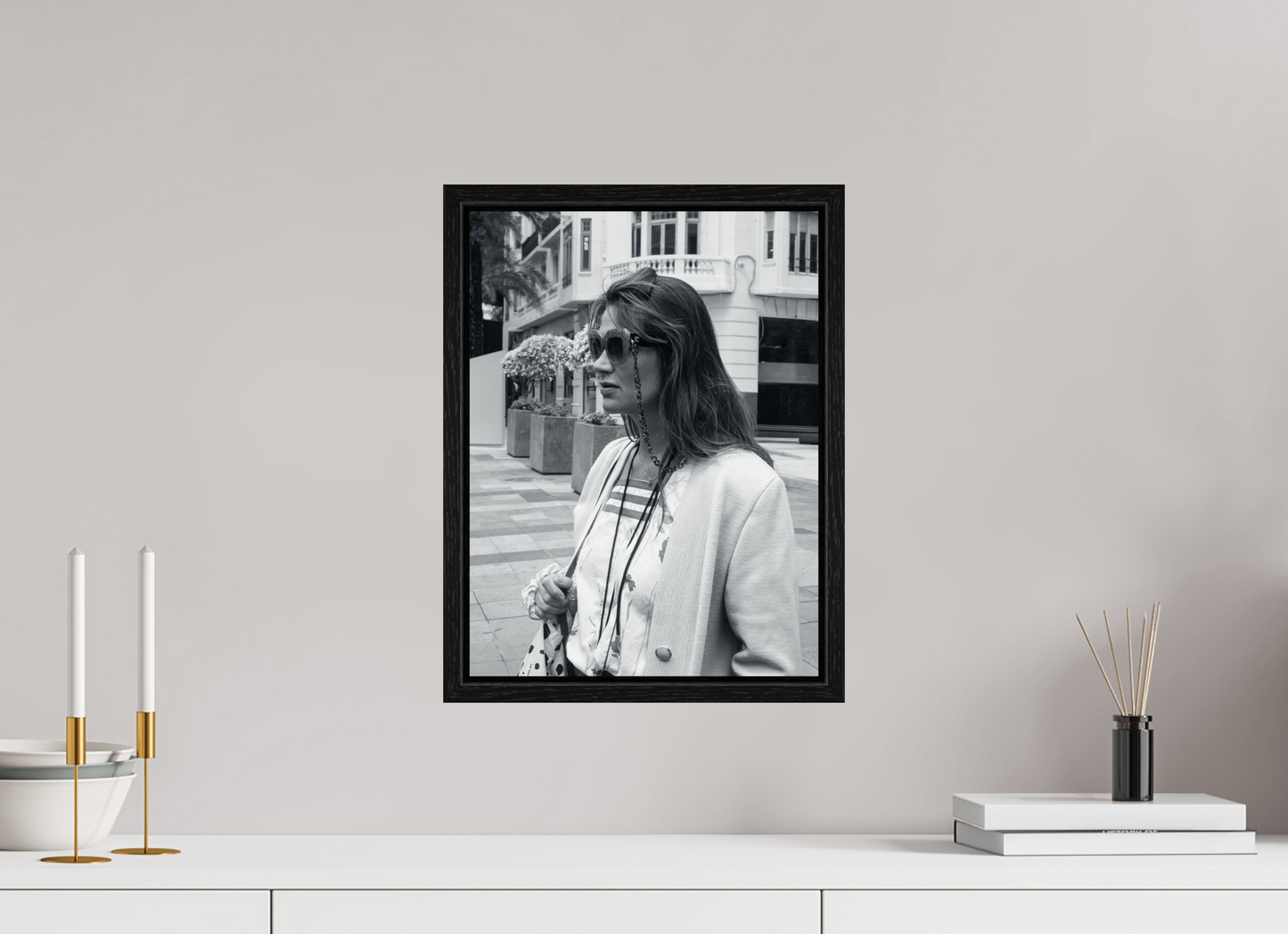 30 x 40 cm, Floater Frame Marjo