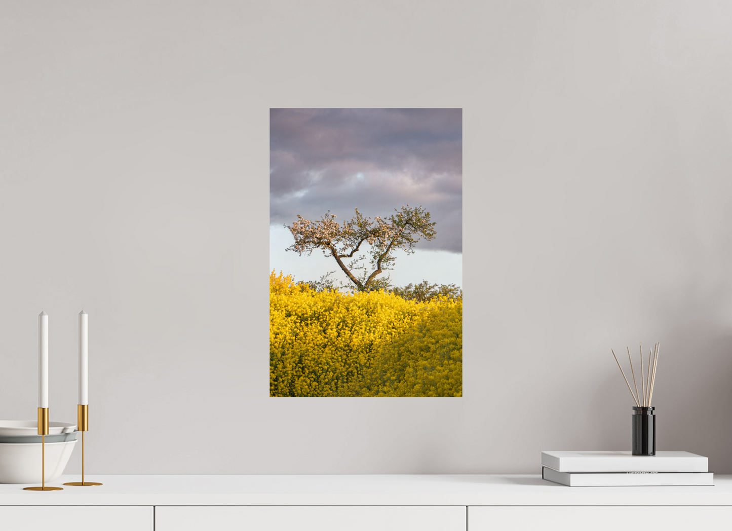 30 x 45 cm, Photo Print On Fuji Crystal DP II Blooming Against the Storm