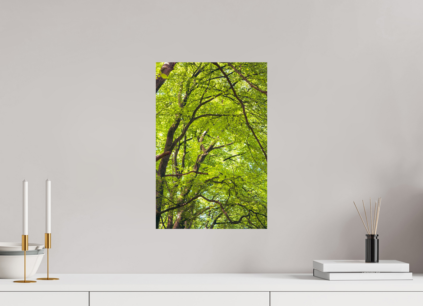 30 x 45 cm, Photo Print On Fuji Crystal DP II The Green Above